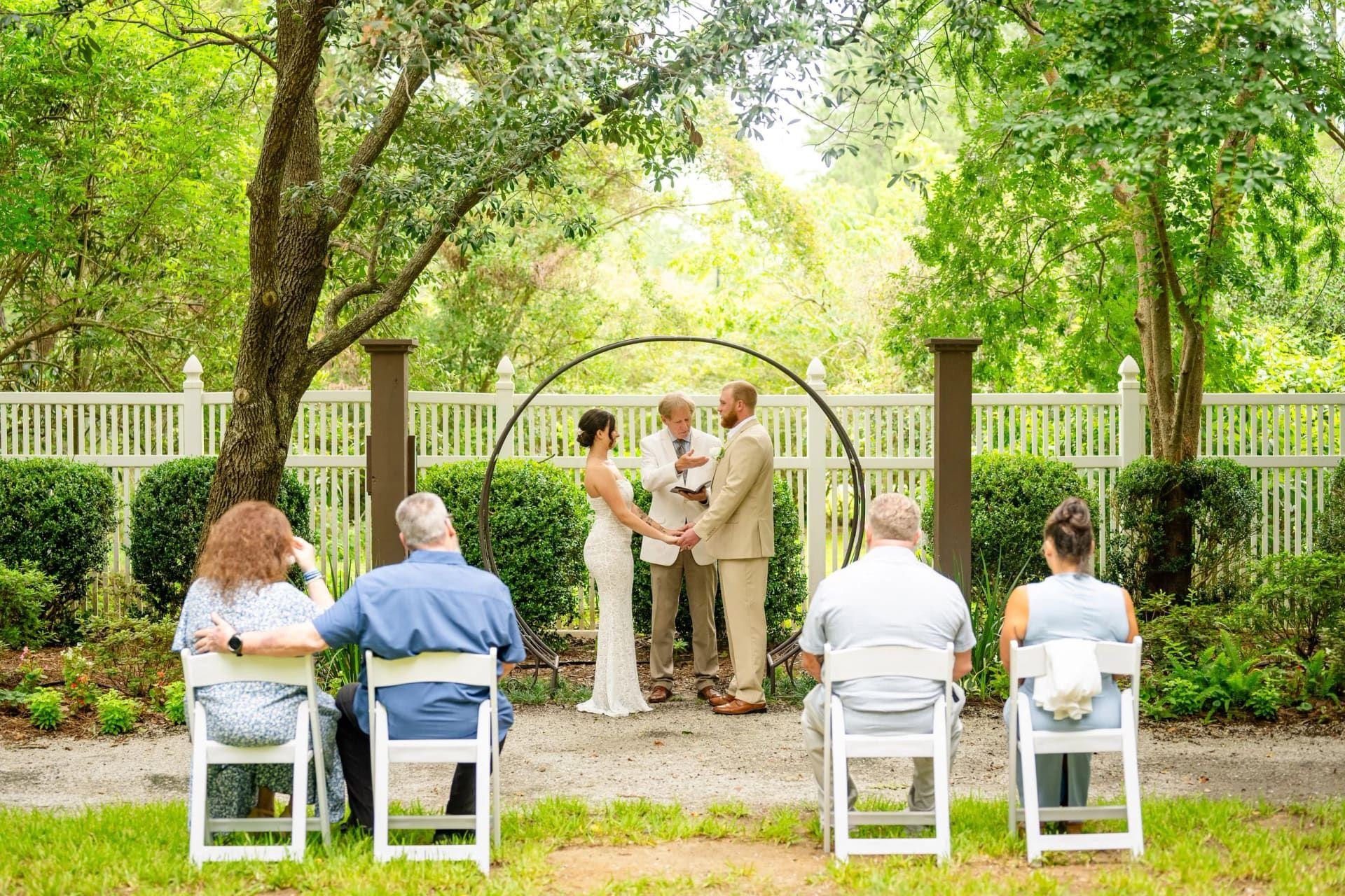 Cypress Gardens elopement photo