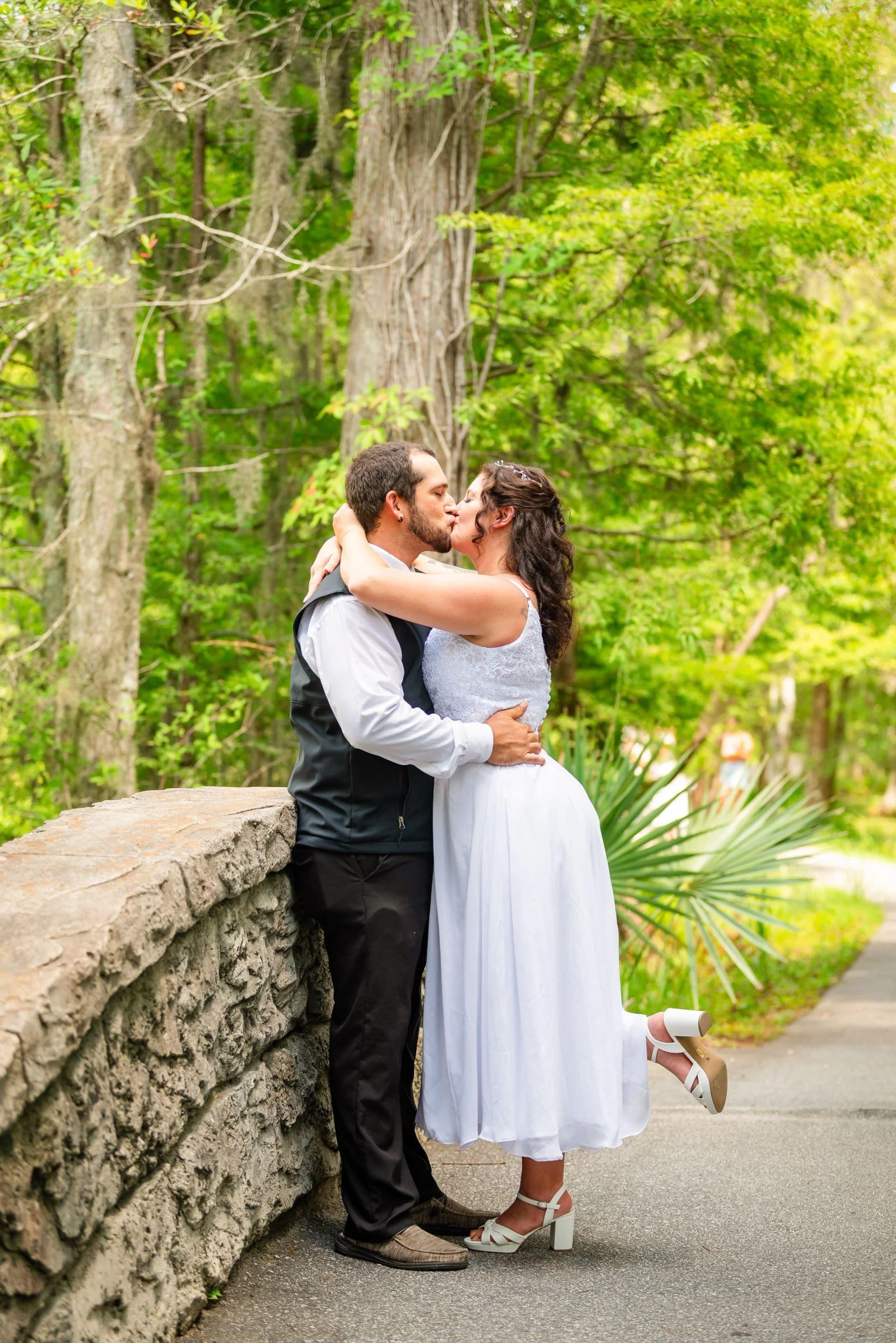 Cypress Gardens elopement photo