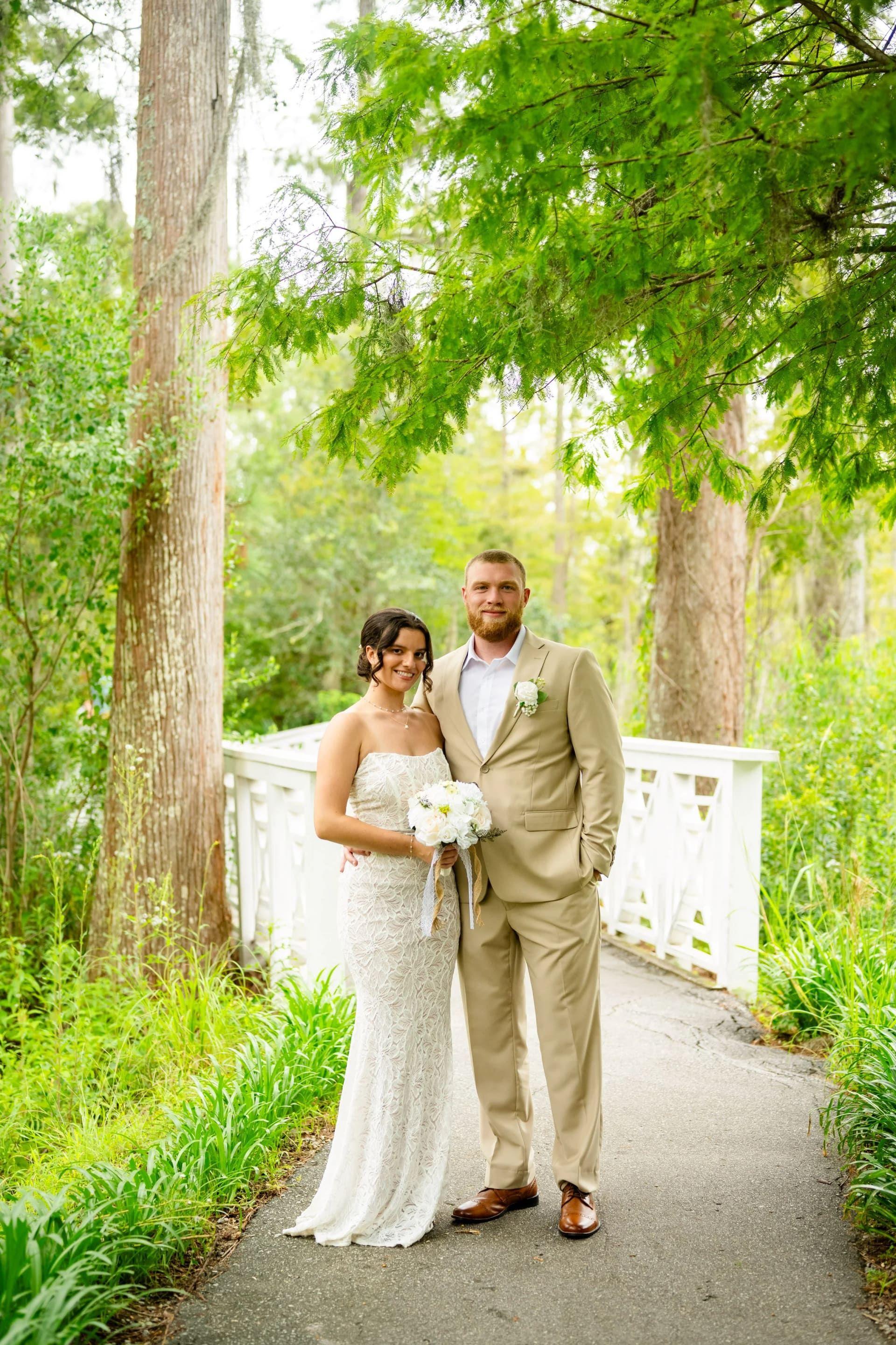 Cypress Gardens elopement photo