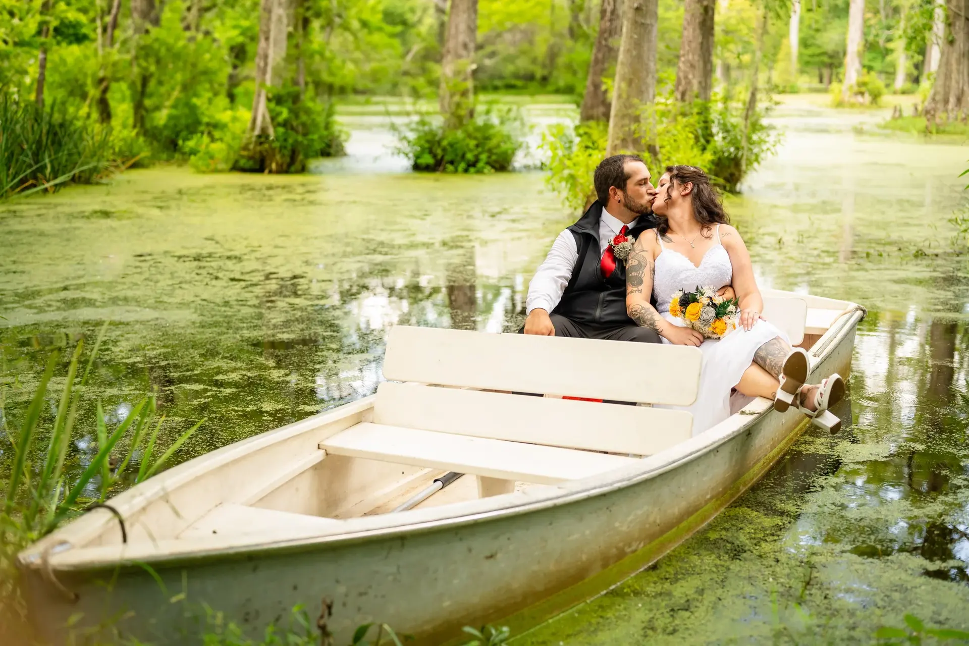 Cypress Gardens elopement photo