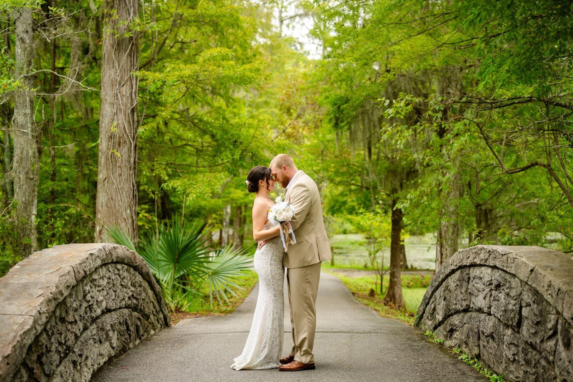 Cypress Gardens elopement photo
