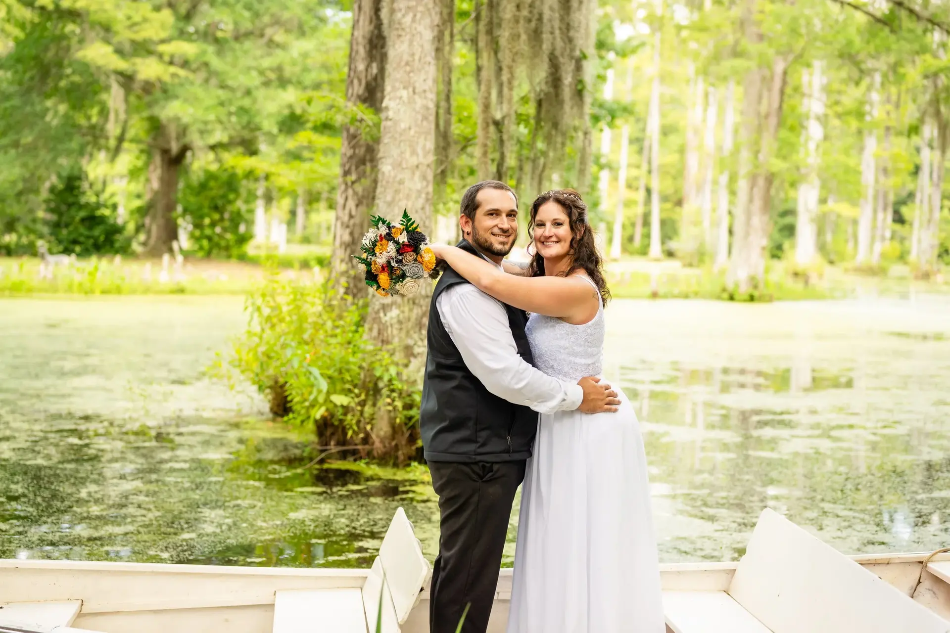 Cypress Gardens elopement photo
