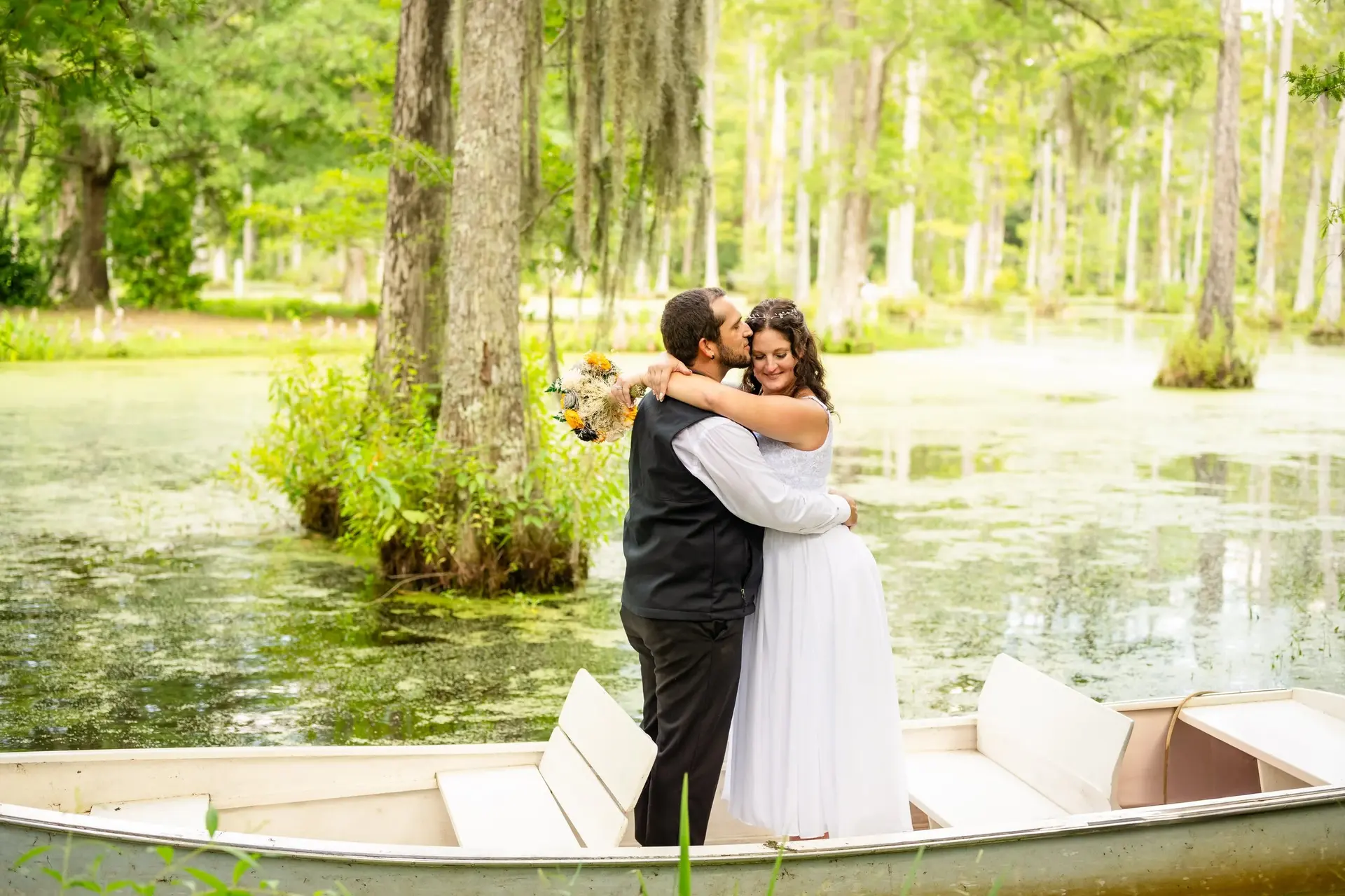 Cypress Gardens elopement photo