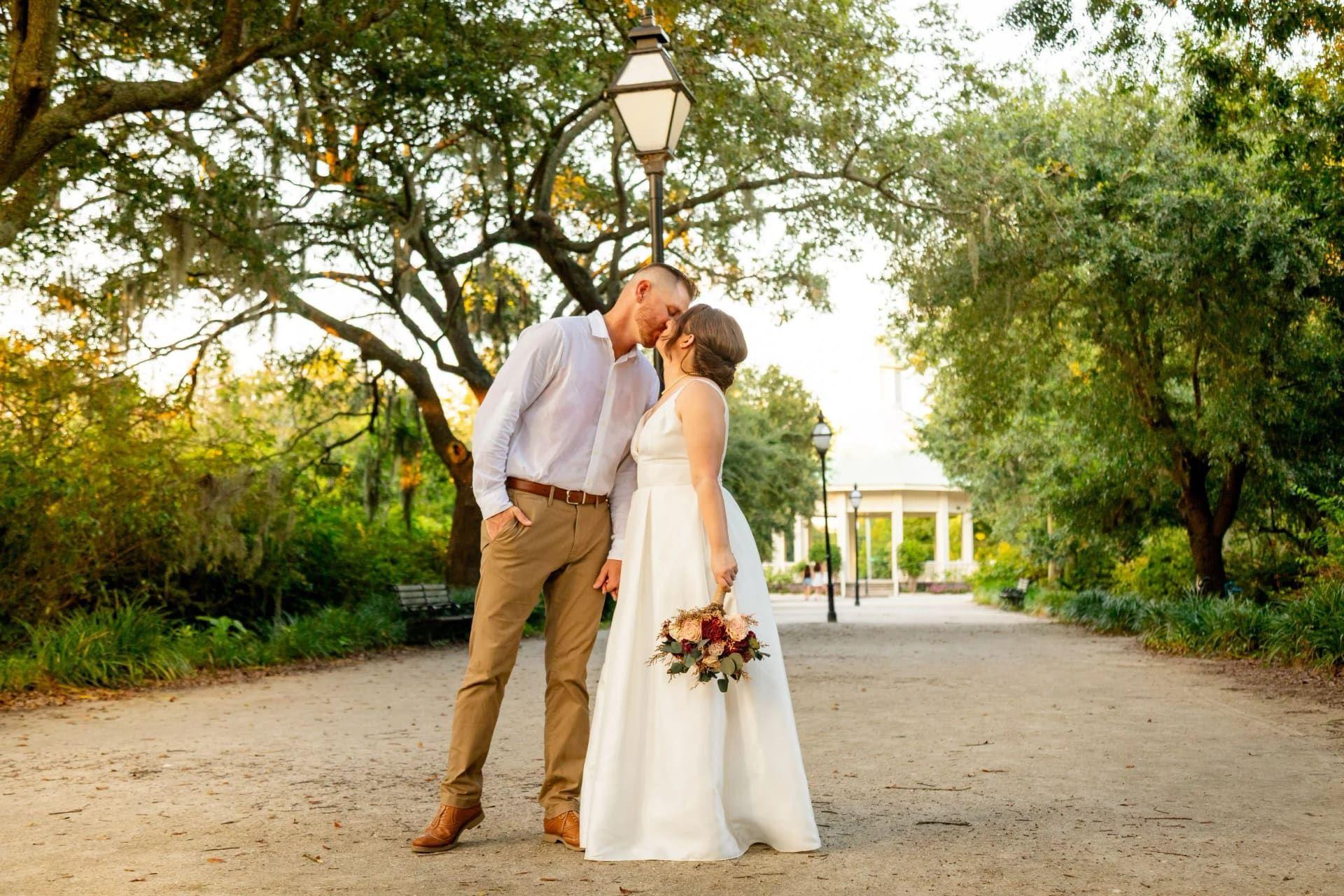 Hampton Park elopement photo
