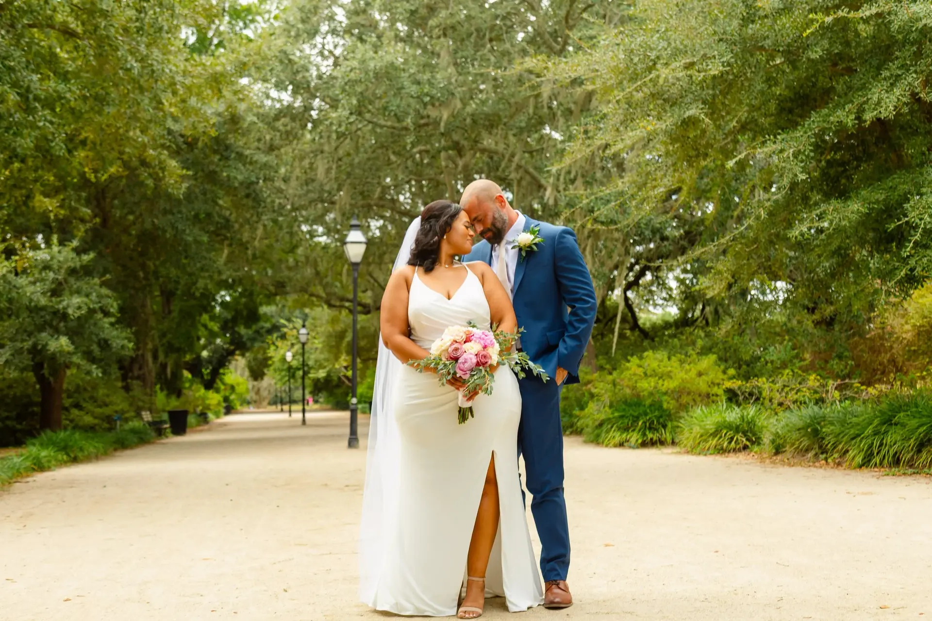 Hampton Park elopement photos — real ceremony in Charleston, SC