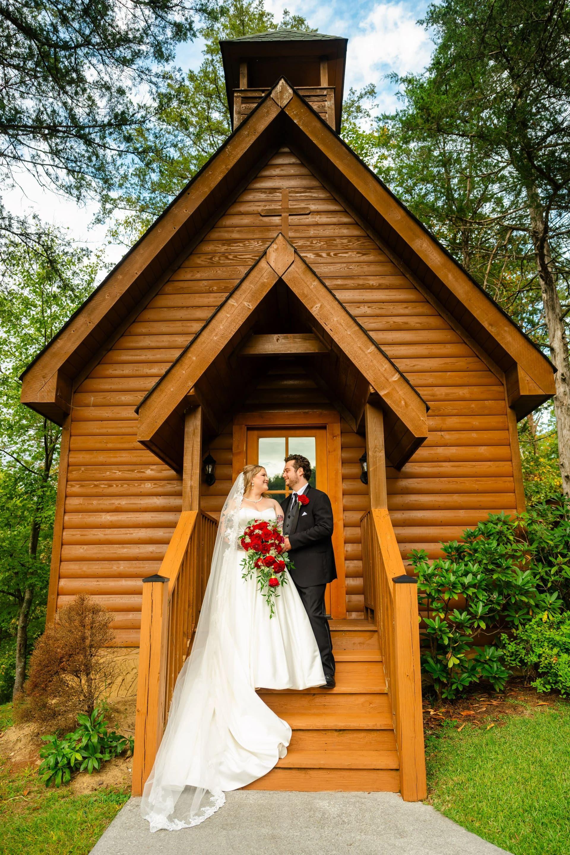Gatlinburg Wedding Chapel elopement photo