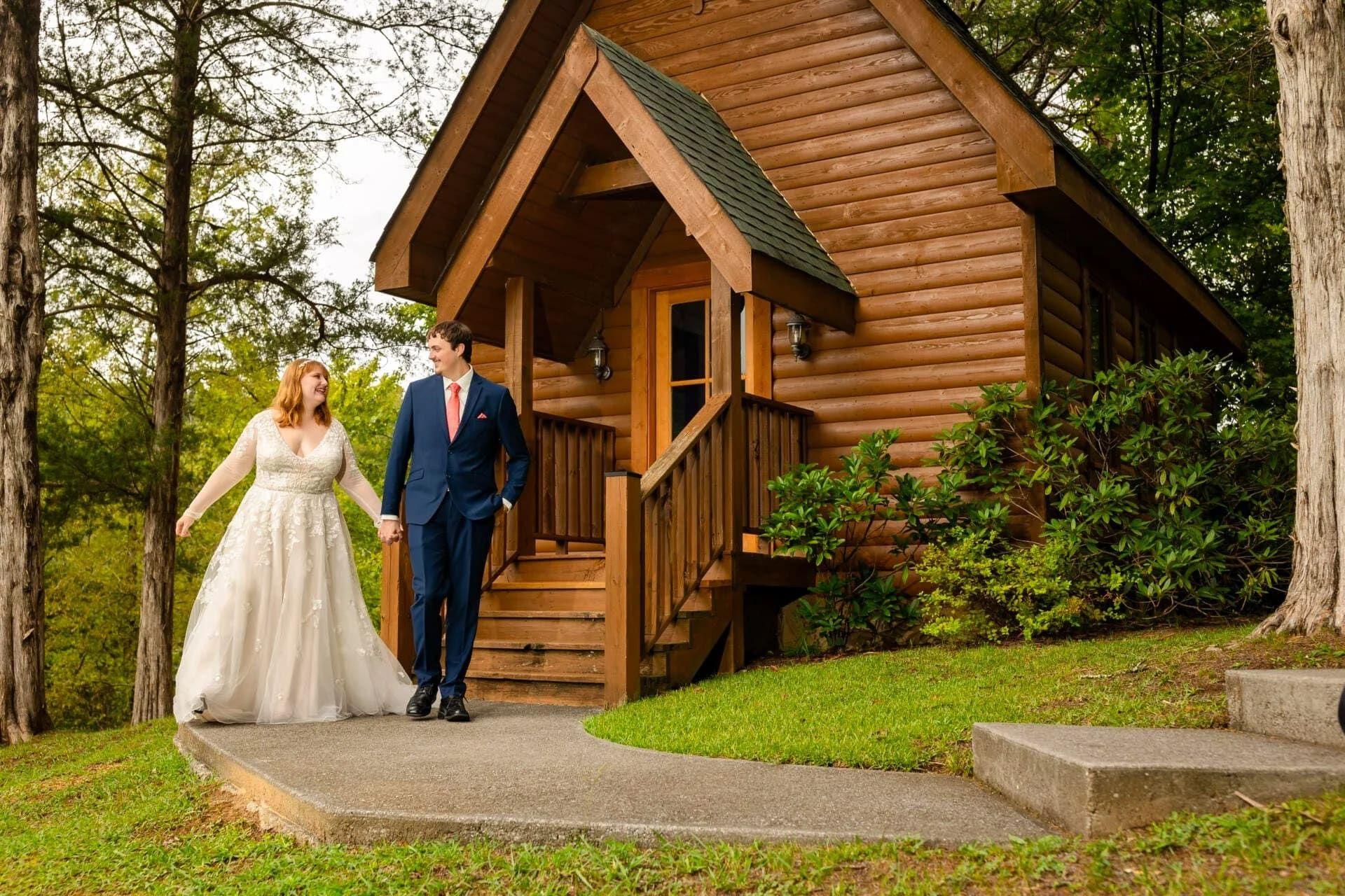Gatlinburg Wedding Chapel elopement photo