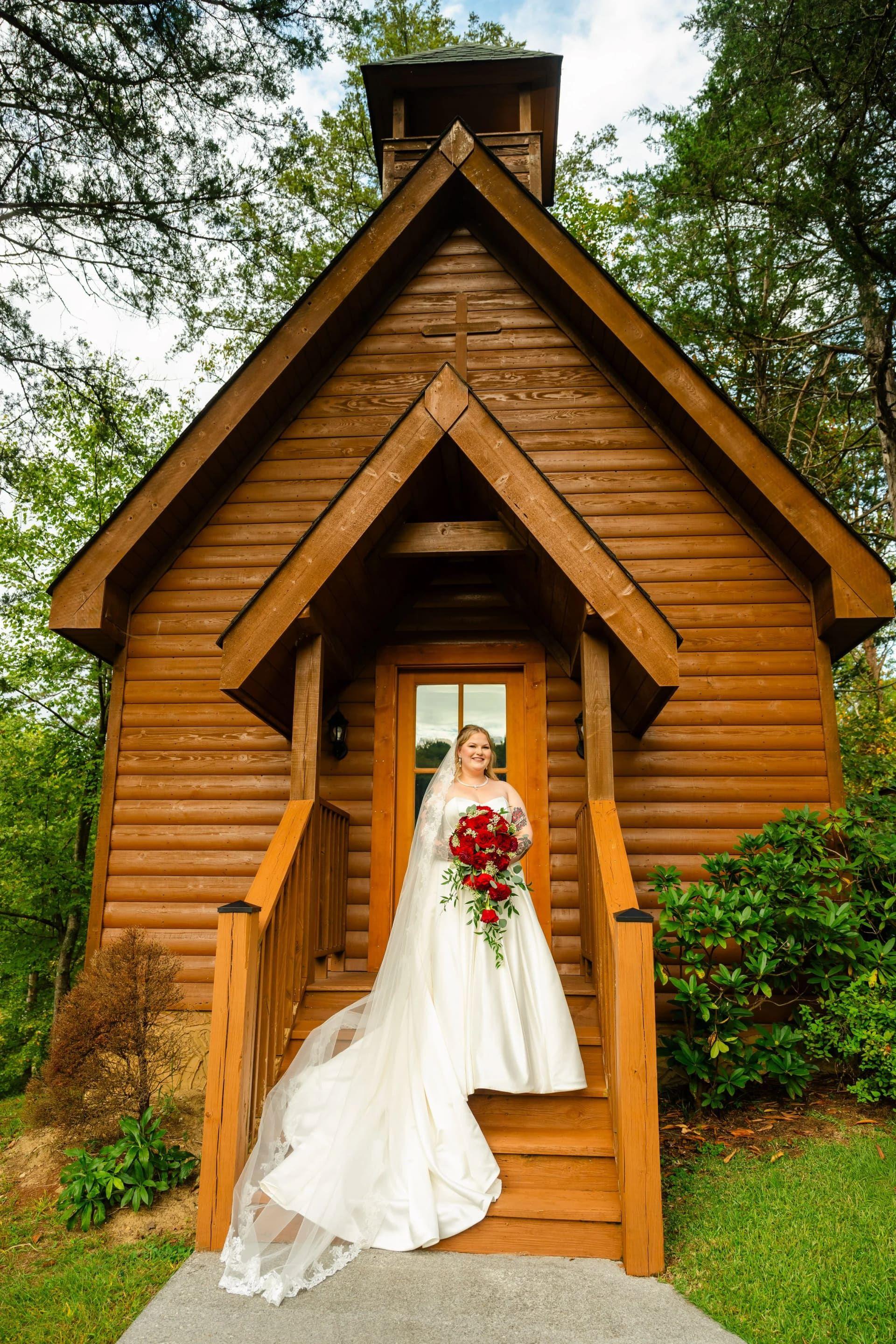 Gatlinburg Wedding Chapel elopement photo