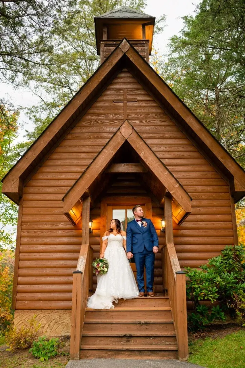 Gatlinburg Wedding Chapel elopement photo