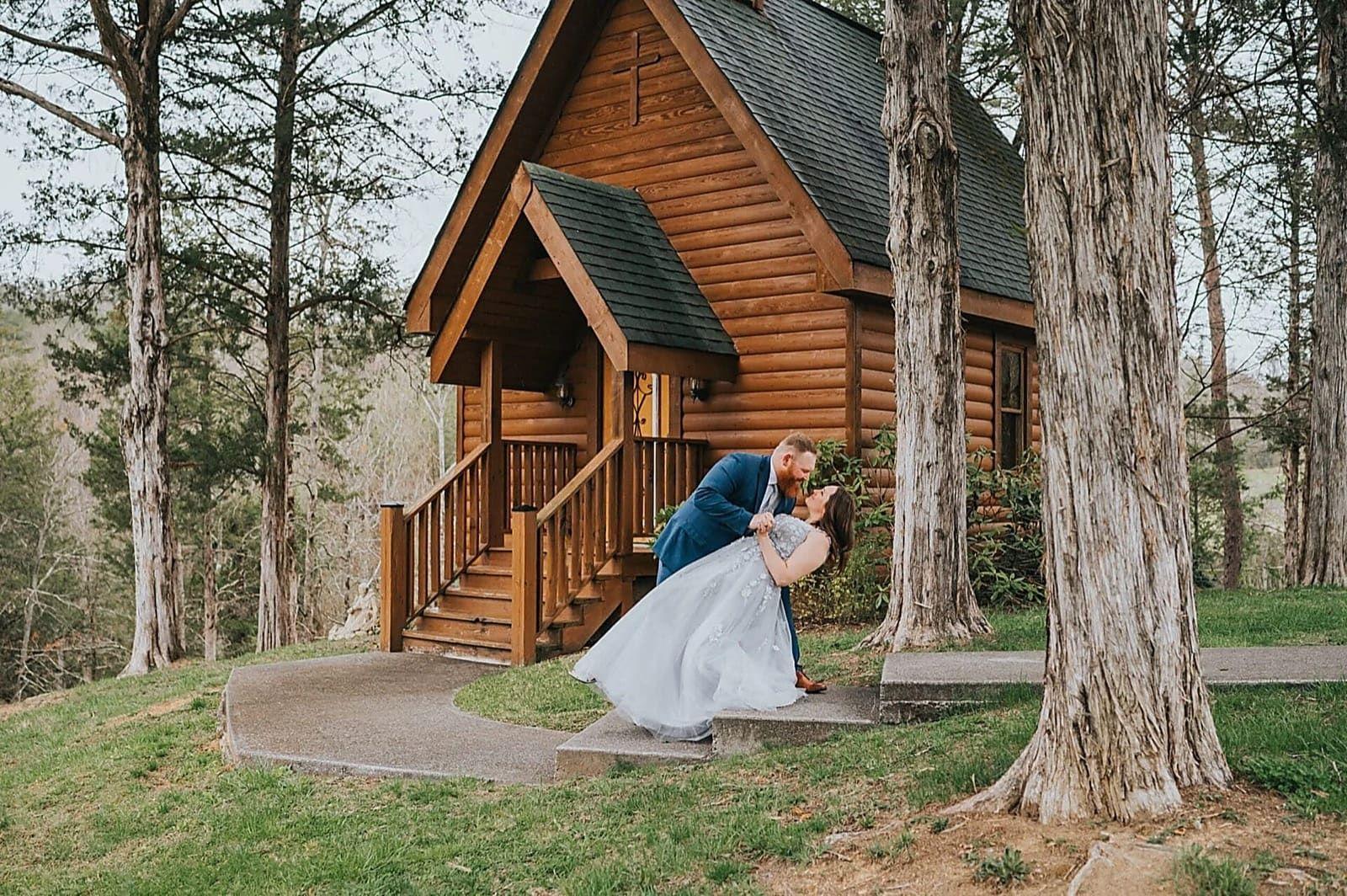 Gatlinburg Wedding Chapel elopement photos — real ceremony in Gatlinburg, TN