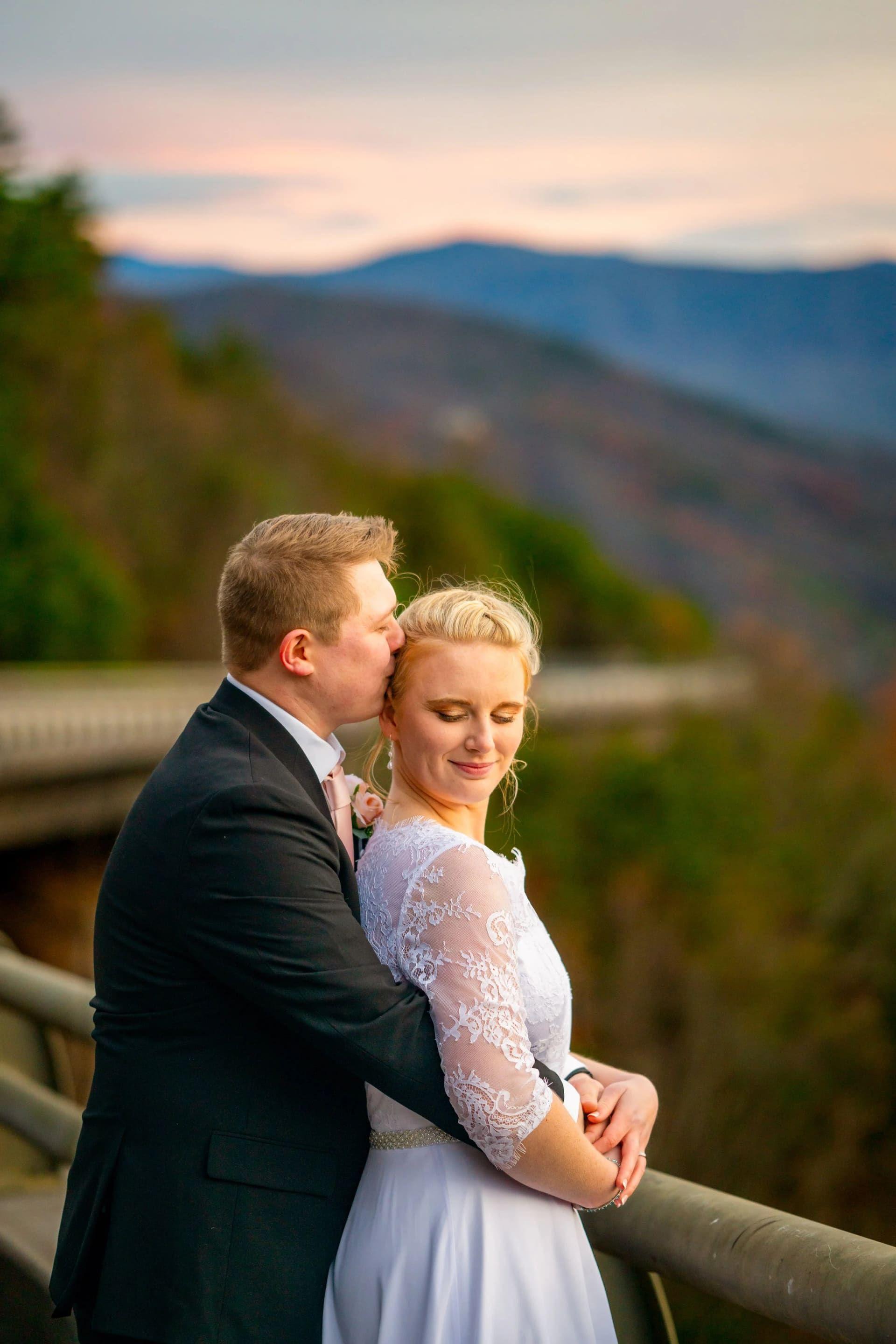 Foothills Parkway elopement photo