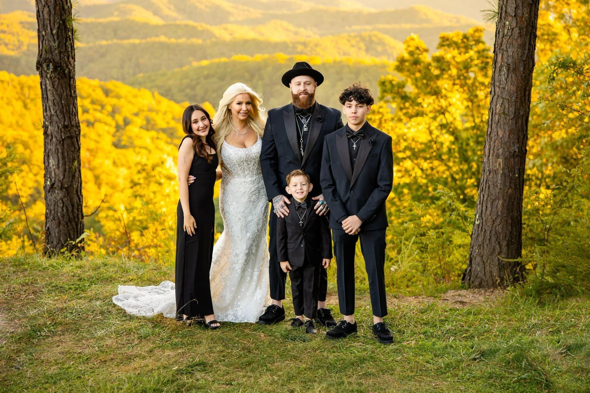 Foothills Parkway elopement photo