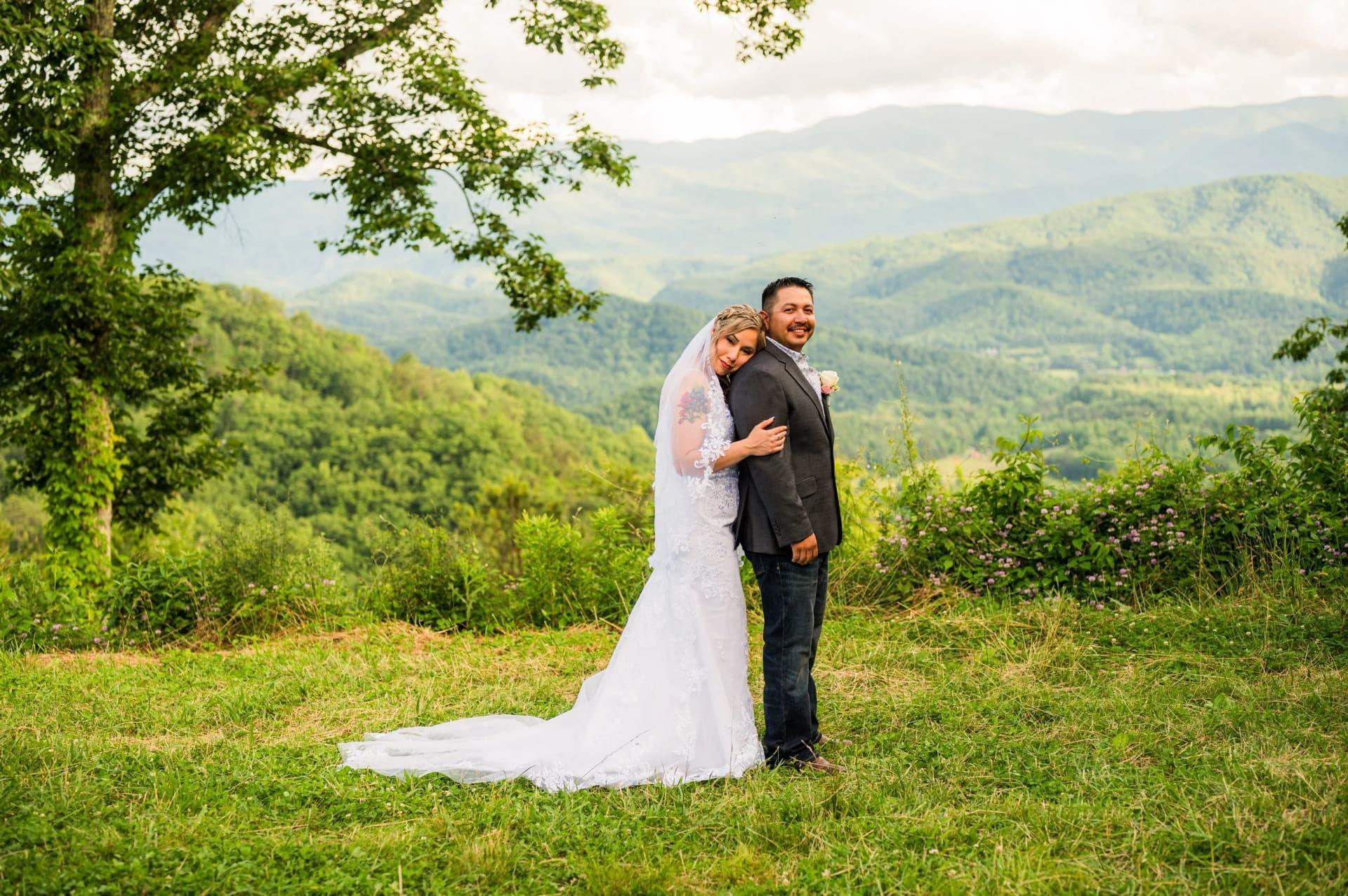 Foothills Parkway elopement photo