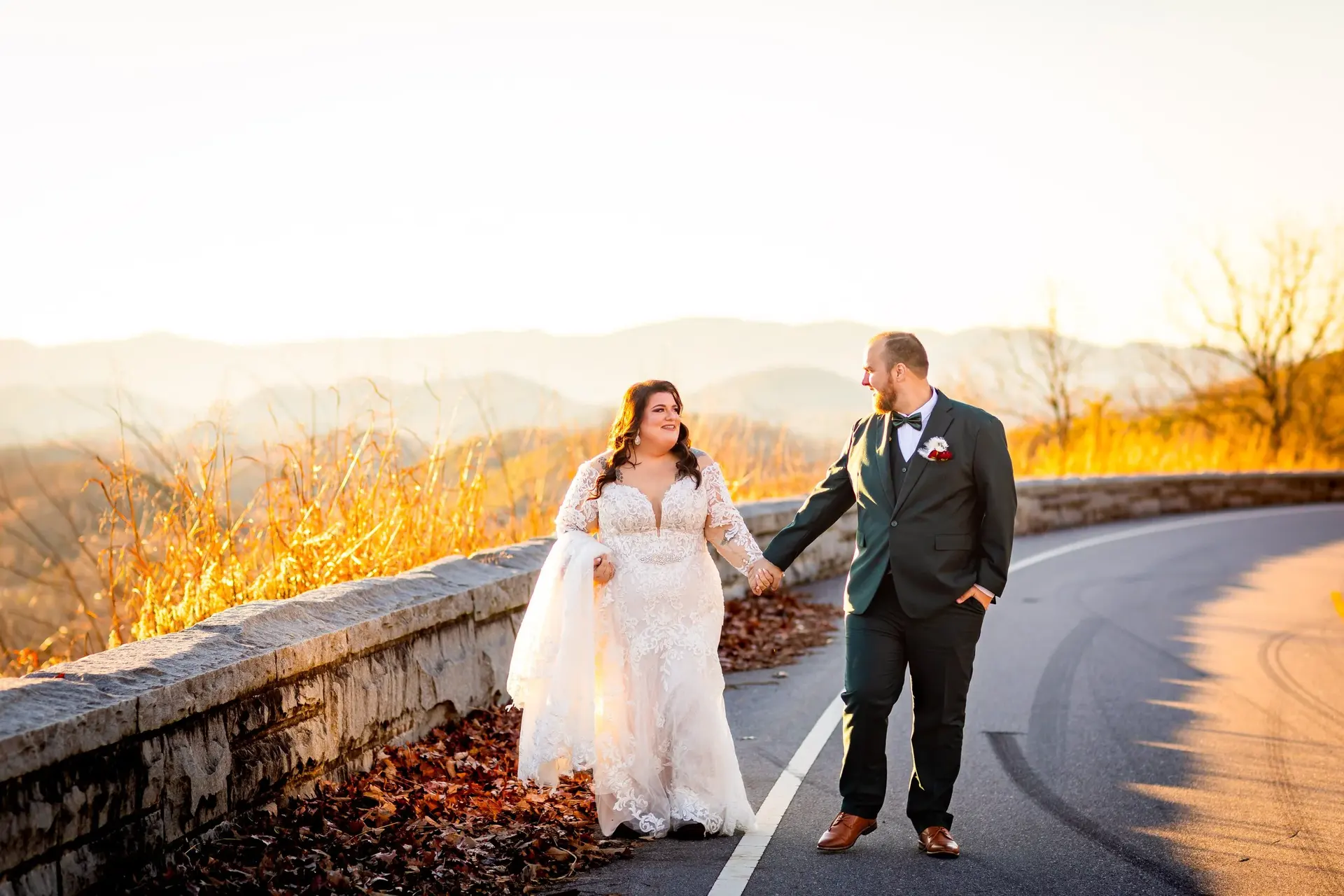 Foothills Parkway elopement photo