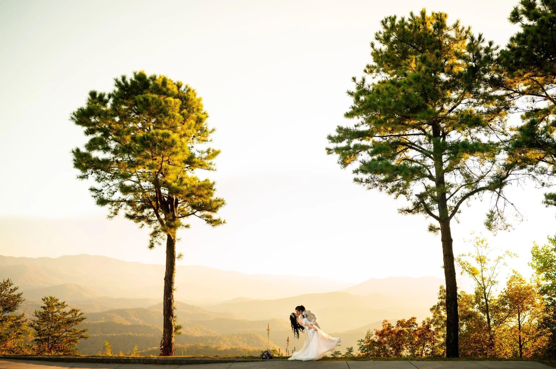 Foothills Parkway elopement photo