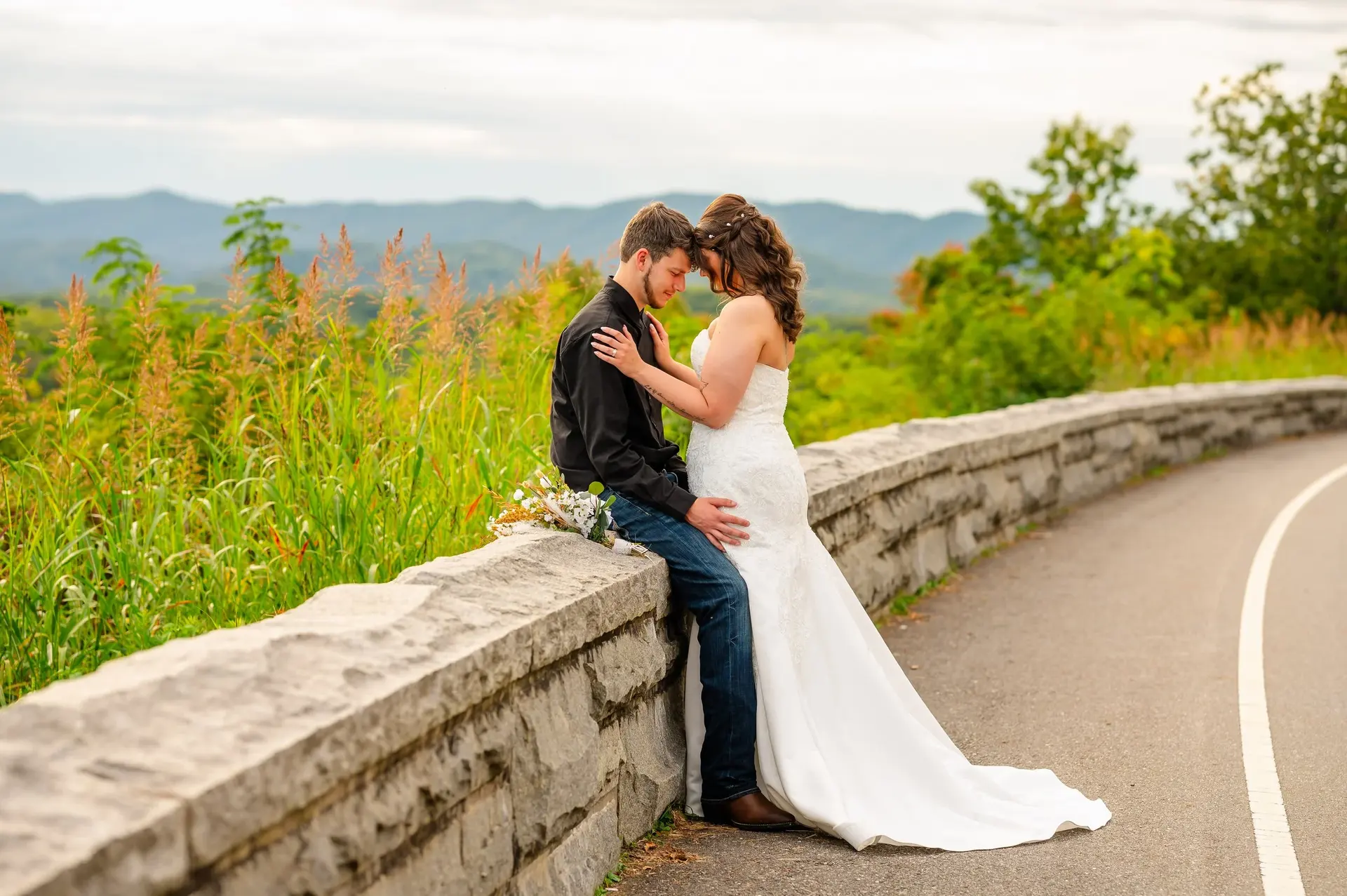 Foothills Parkway elopement photo