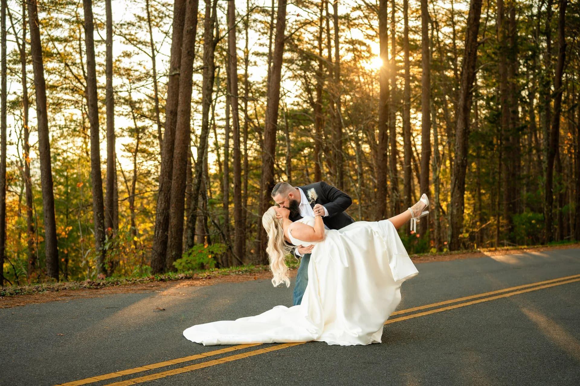 Foothills Parkway elopement photo
