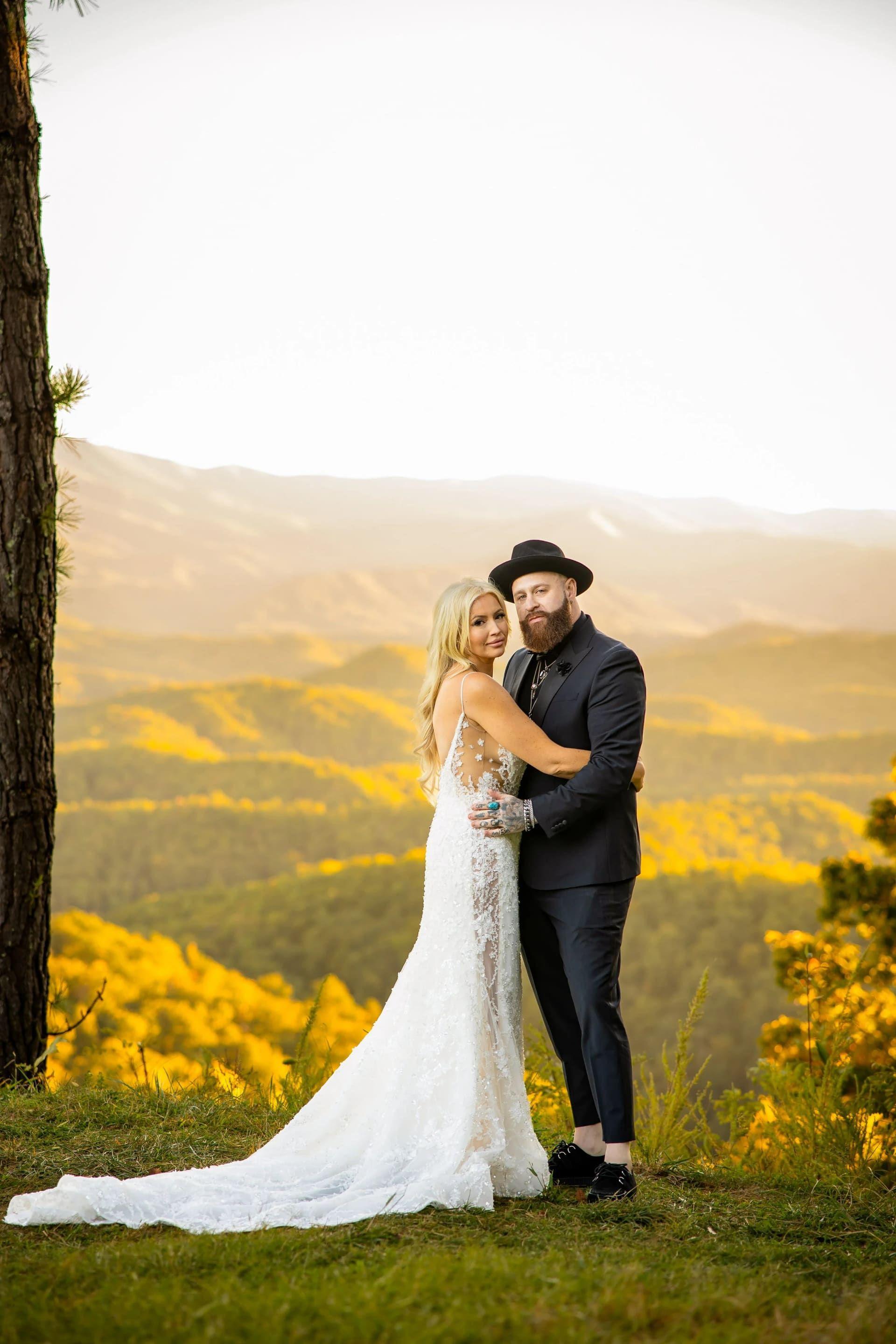 Foothills Parkway elopement photo