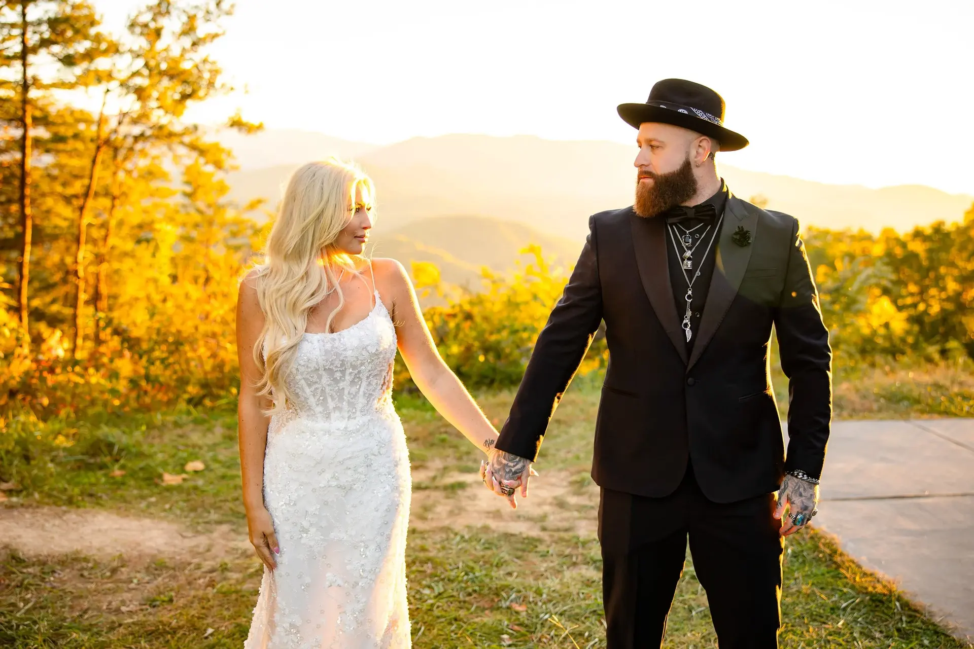 Foothills Parkway elopement photo