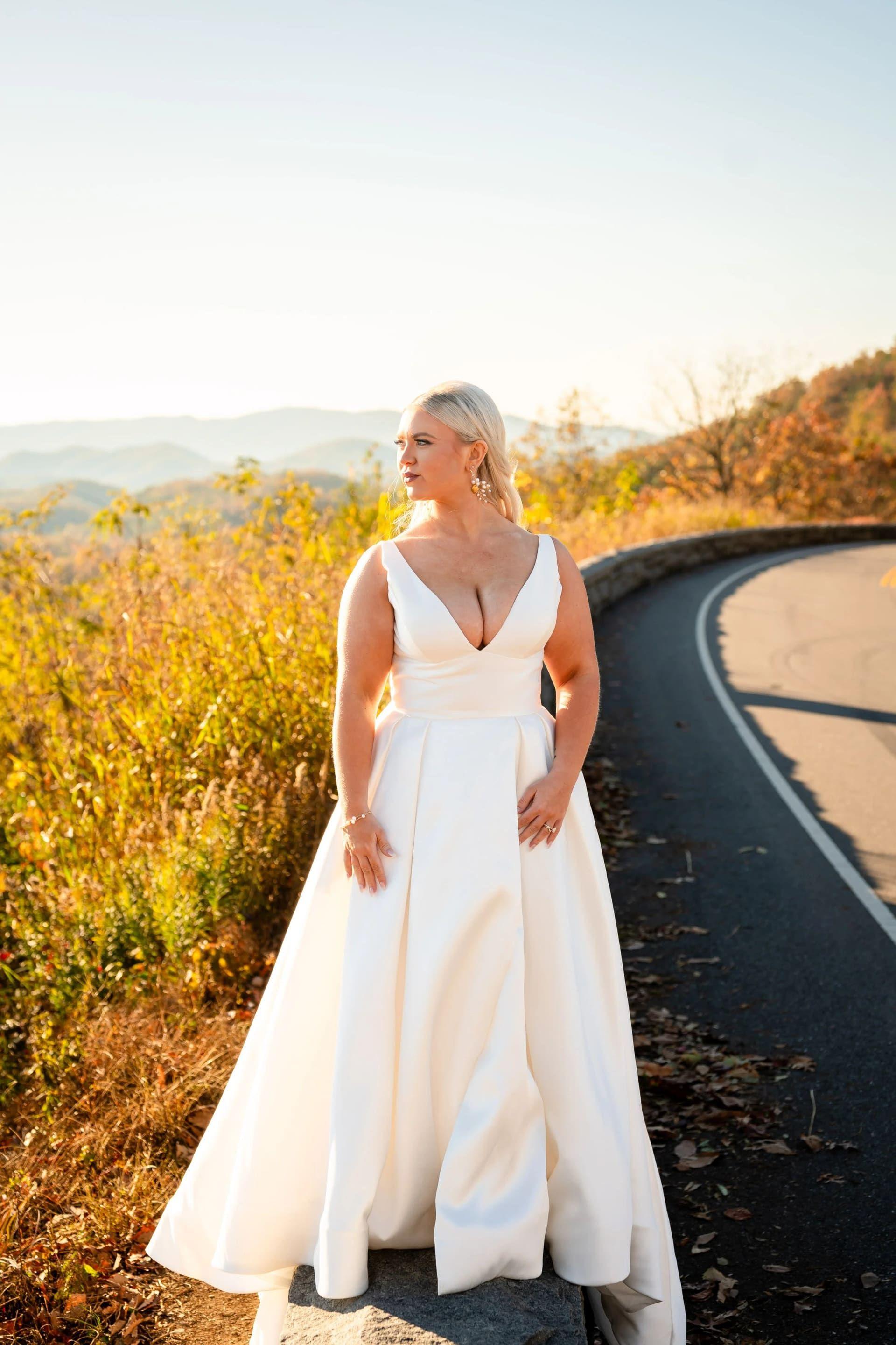 Foothills Parkway elopement photo
