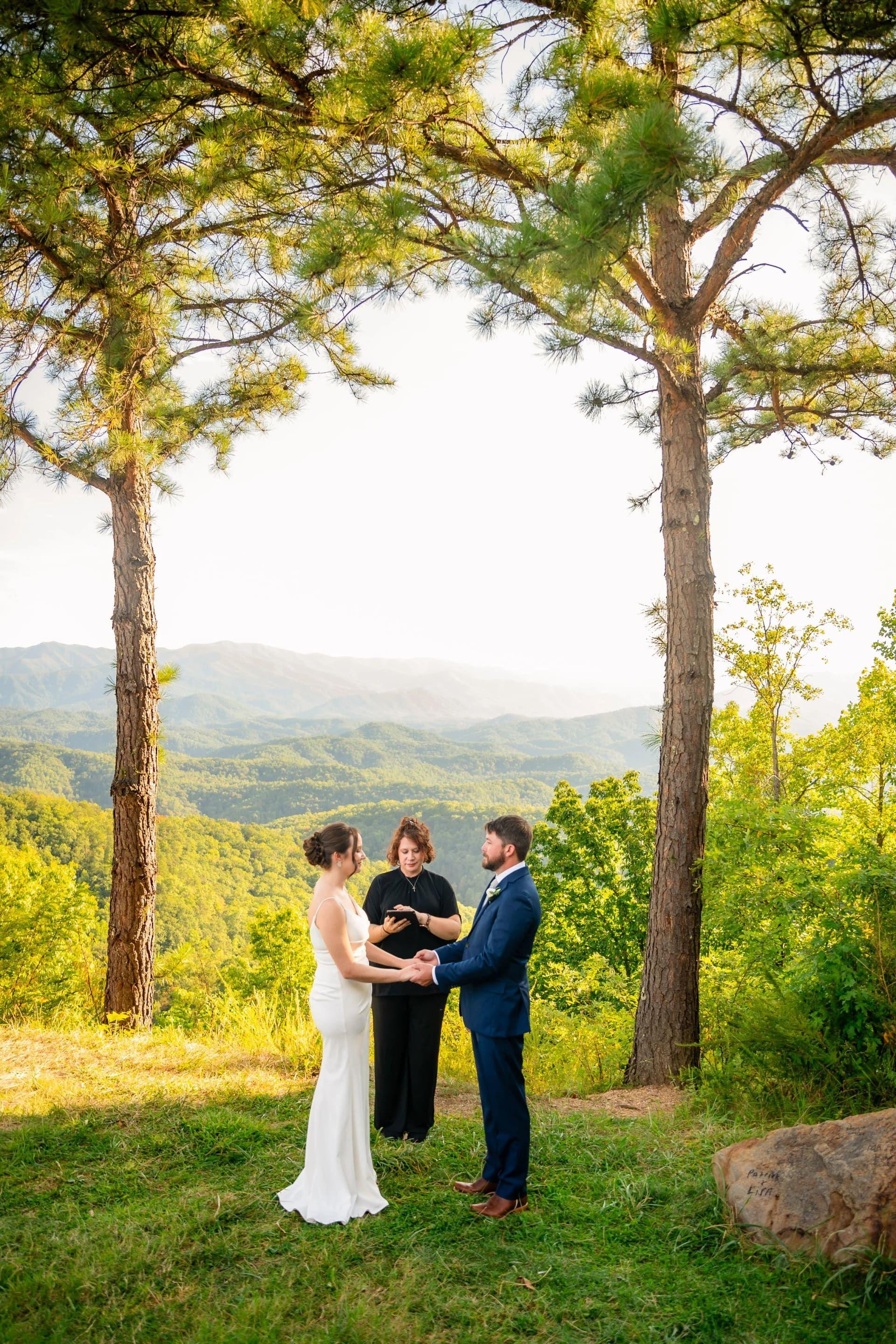Foothills Parkway elopement photo