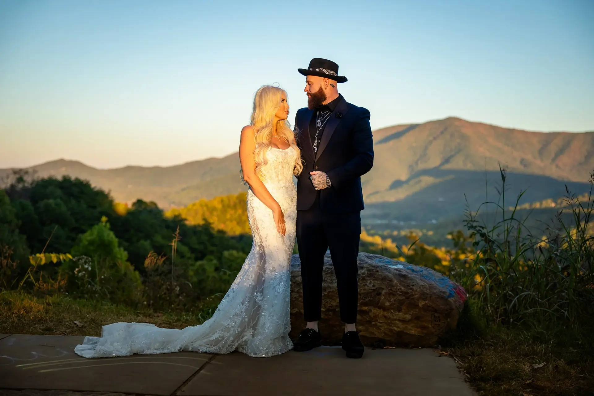 Foothills Parkway elopement photo