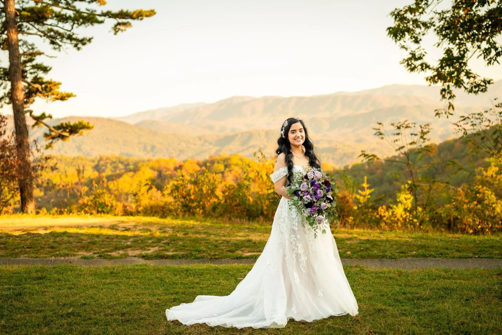 Foothills Parkway elopement photo
