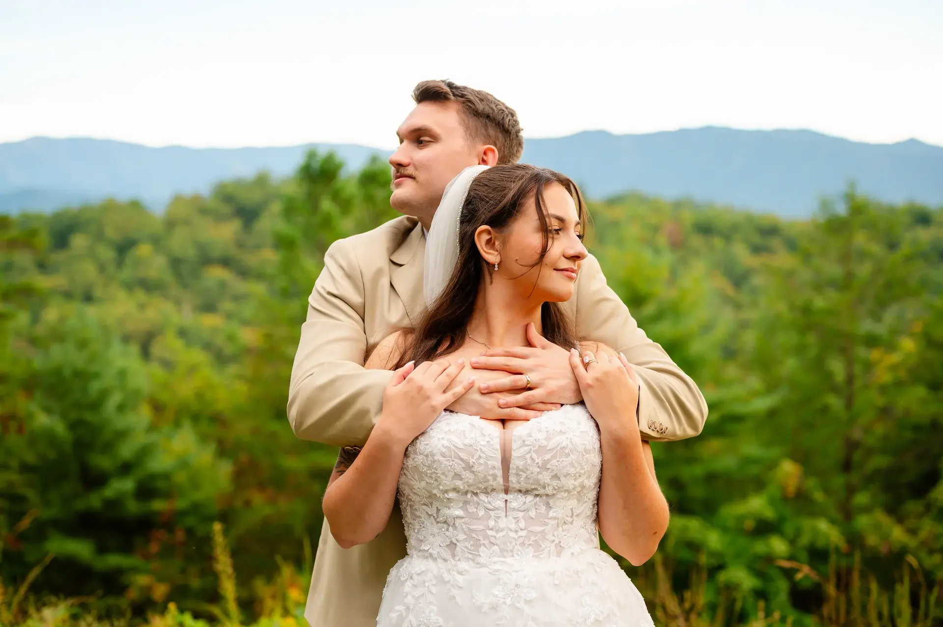 Foothills Parkway elopement photo