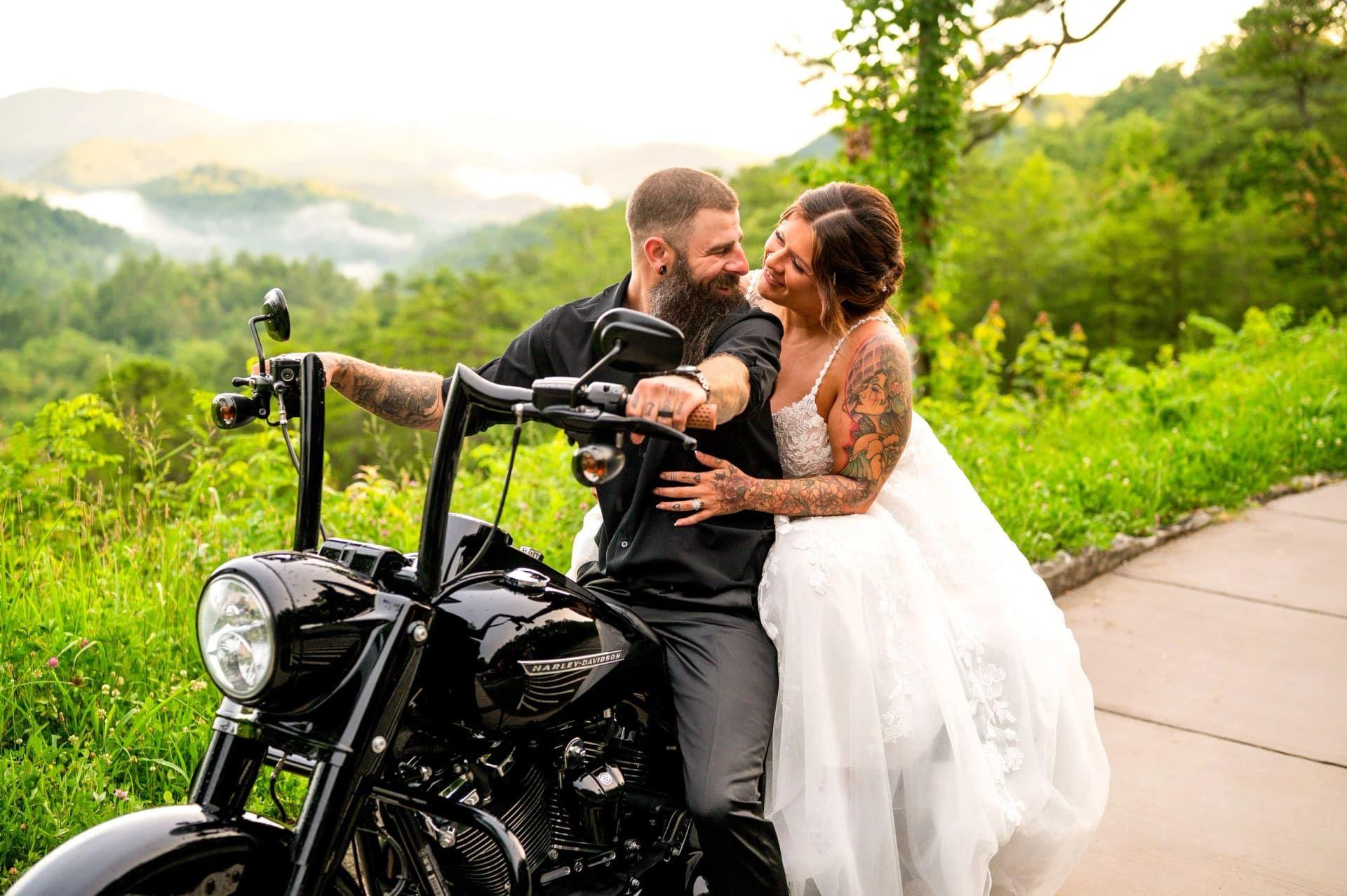Foothills Parkway elopement photo