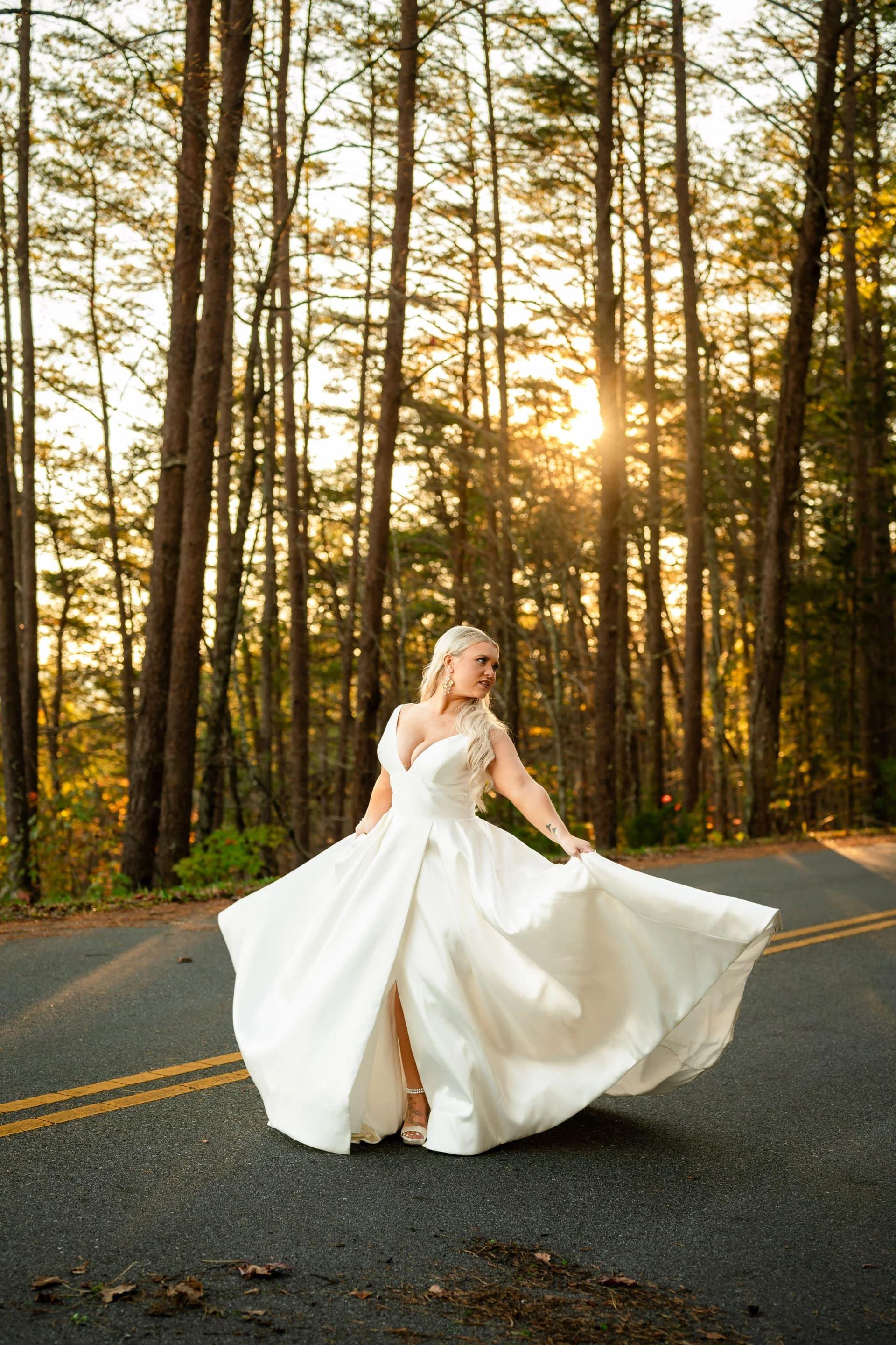 Foothills Parkway elopement photo