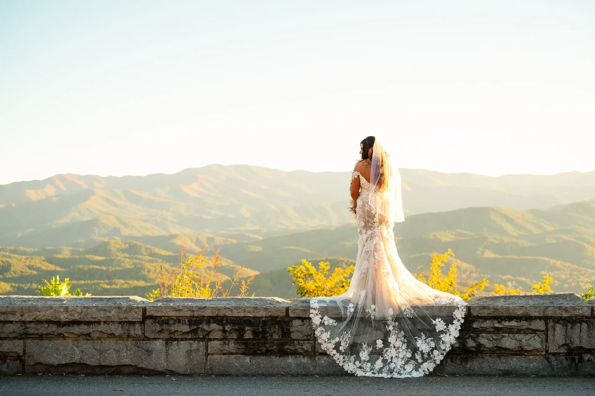 Foothills Parkway elopement photo