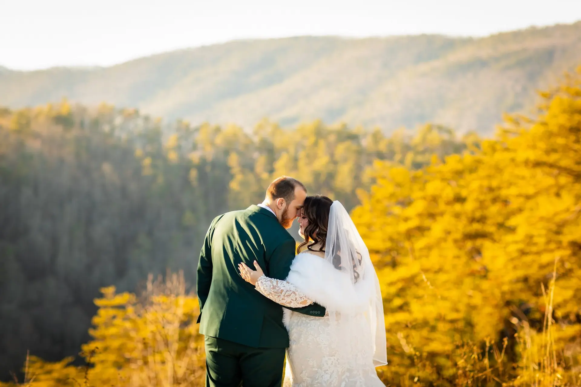 Foothills Parkway elopement photo