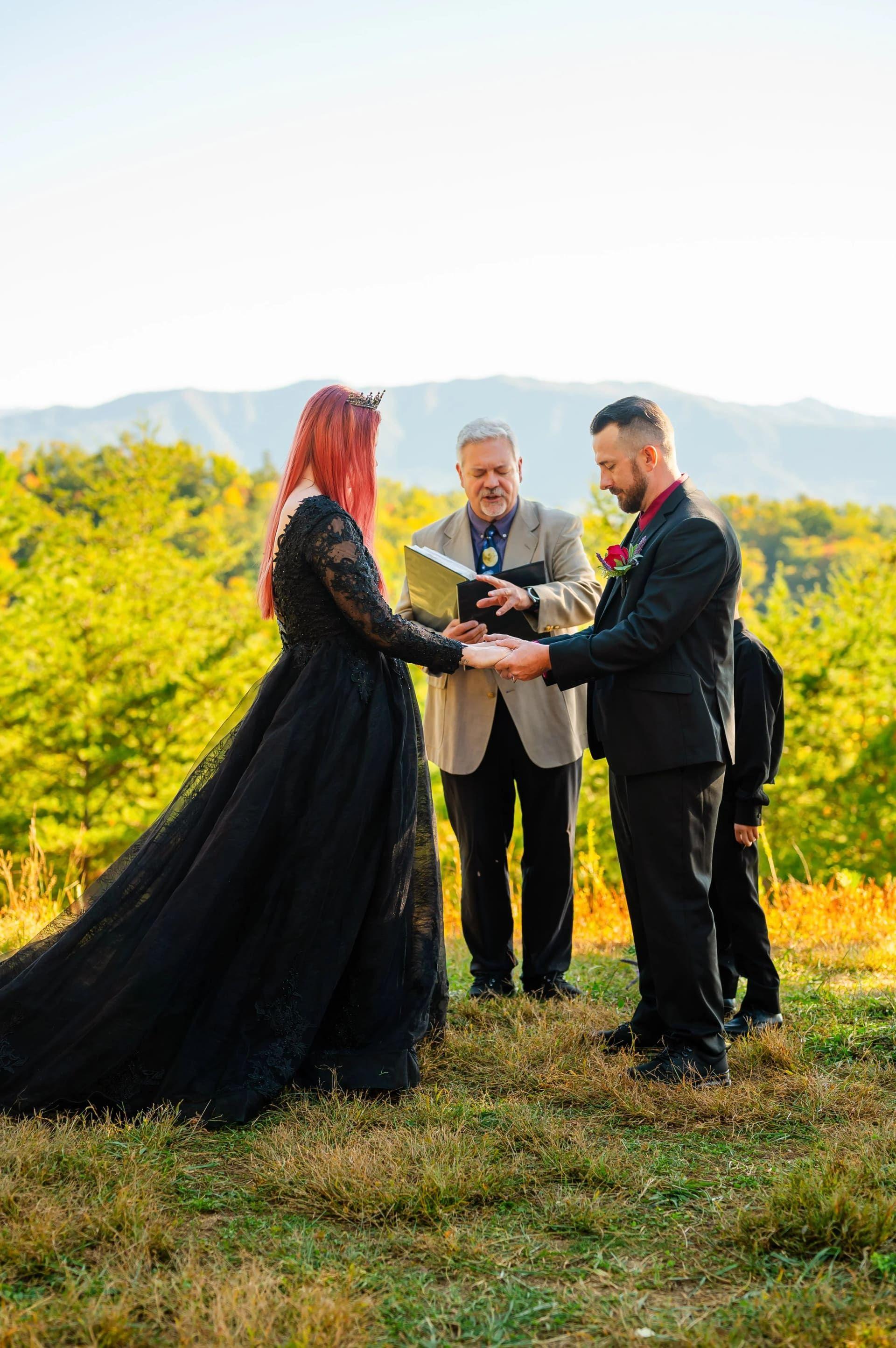 Foothills Parkway elopement photo