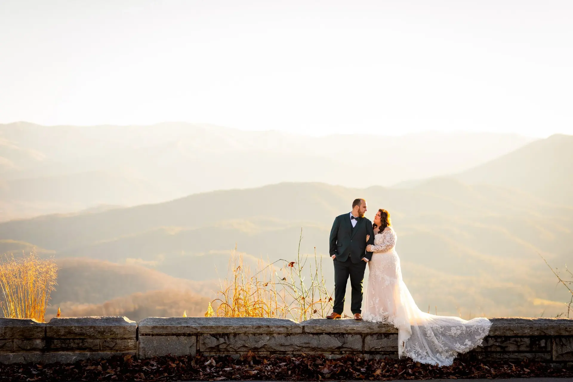 Foothills Parkway elopement photo