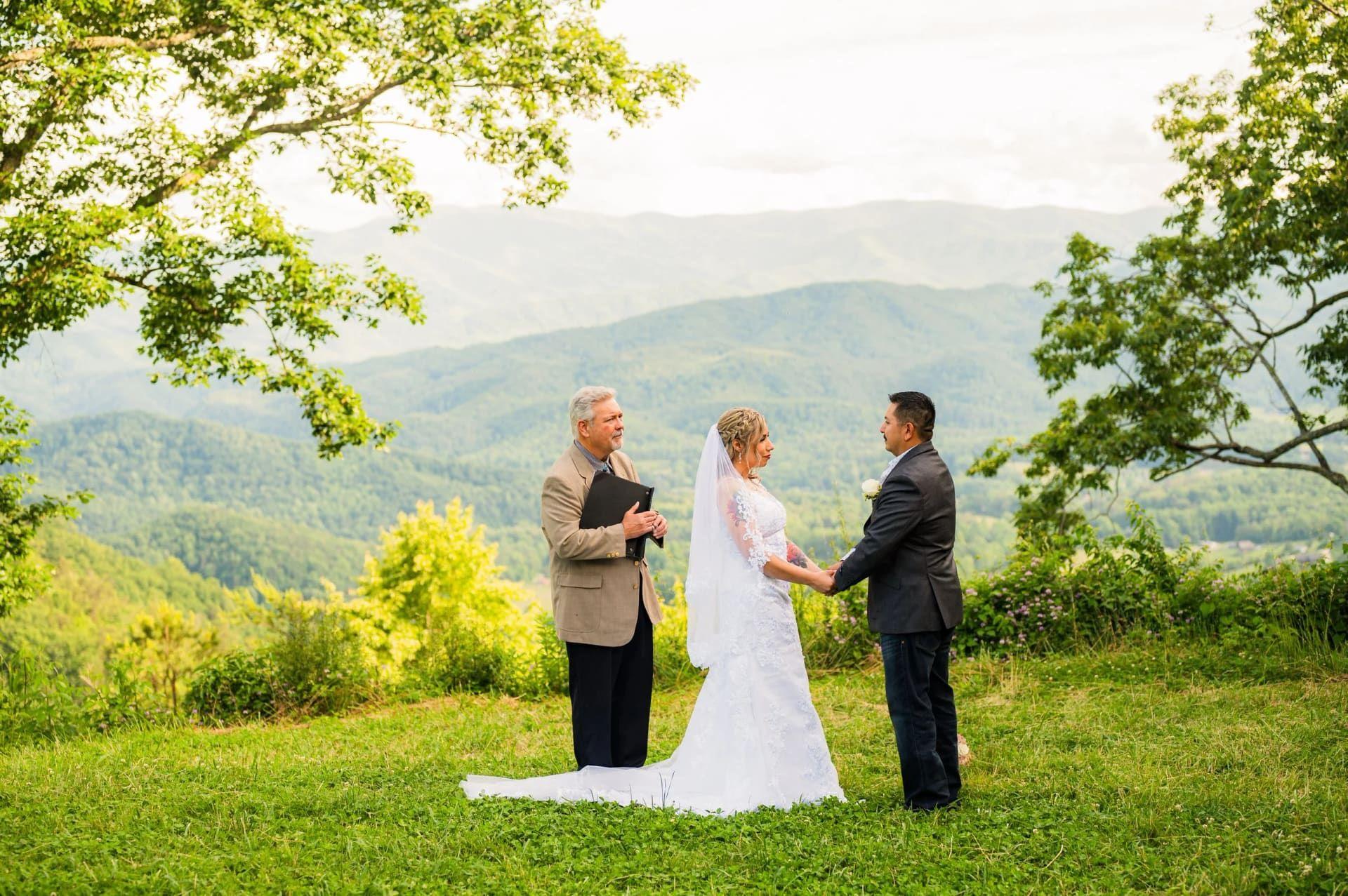 Foothills Parkway elopement photo