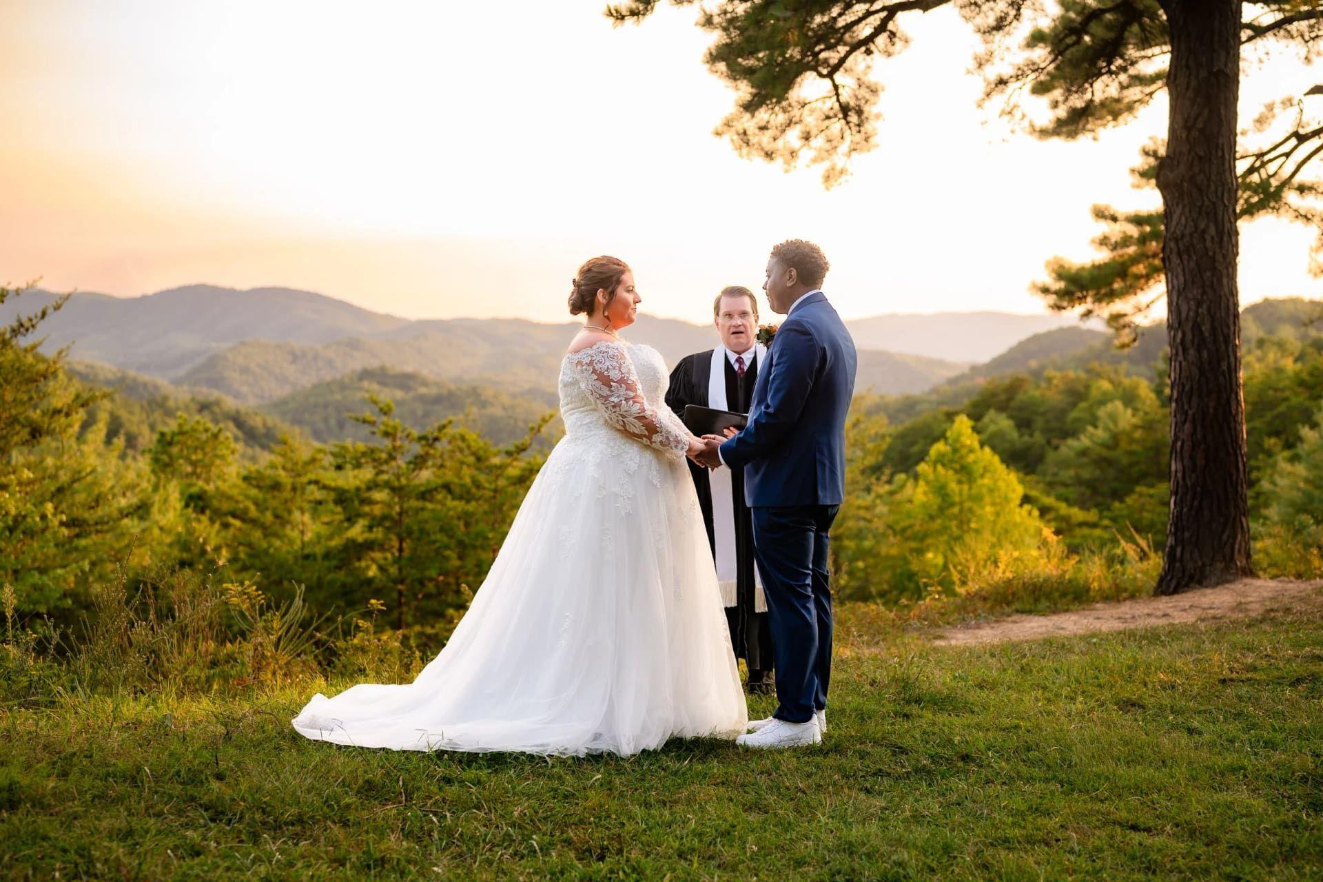 Foothills Parkway elopement photo