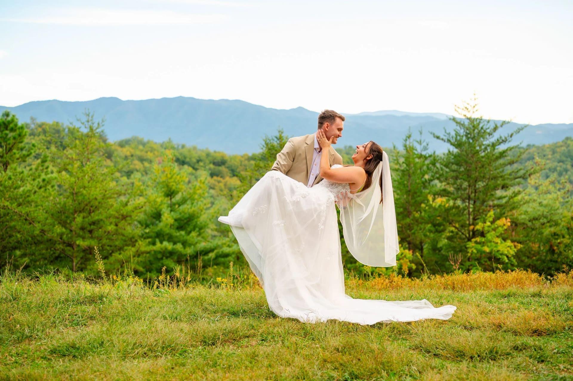 Foothills Parkway elopement photo
