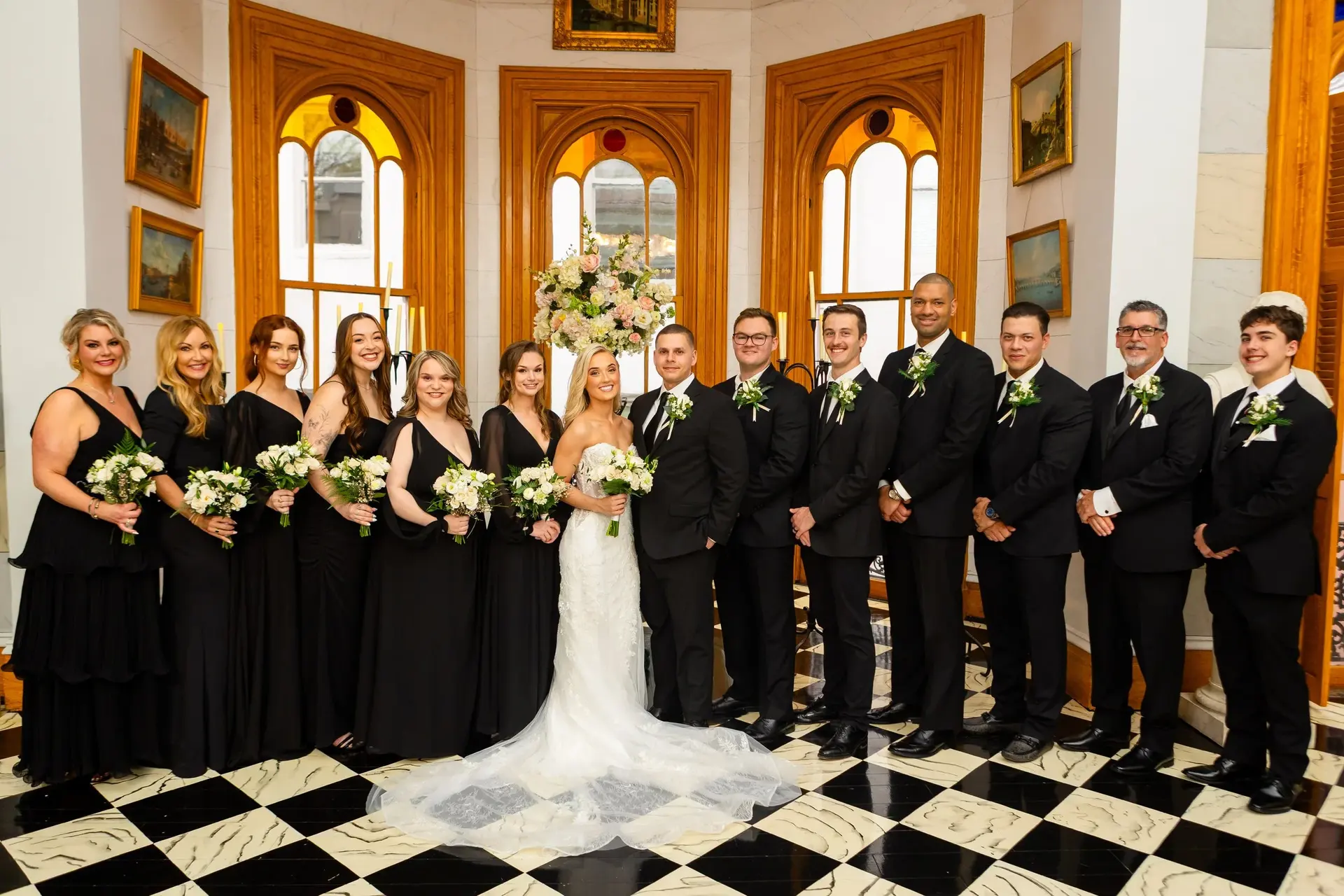 Belmont Mansion elopement photo