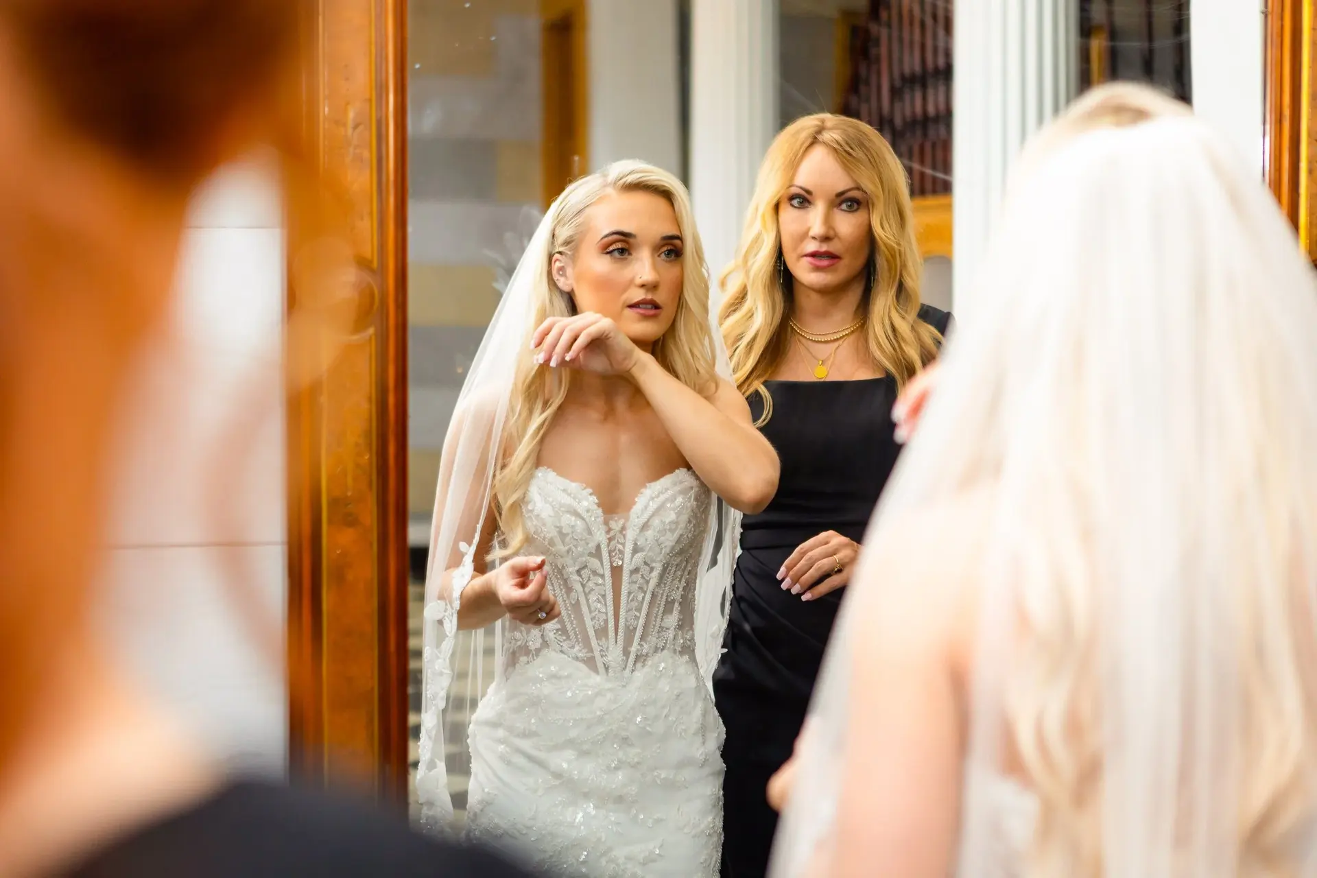 Belmont Mansion elopement photo