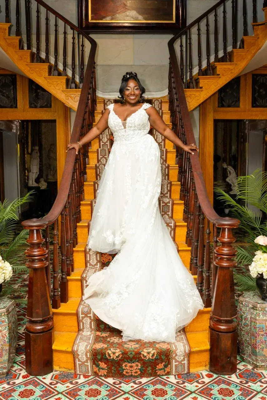 Belmont Mansion elopement photo