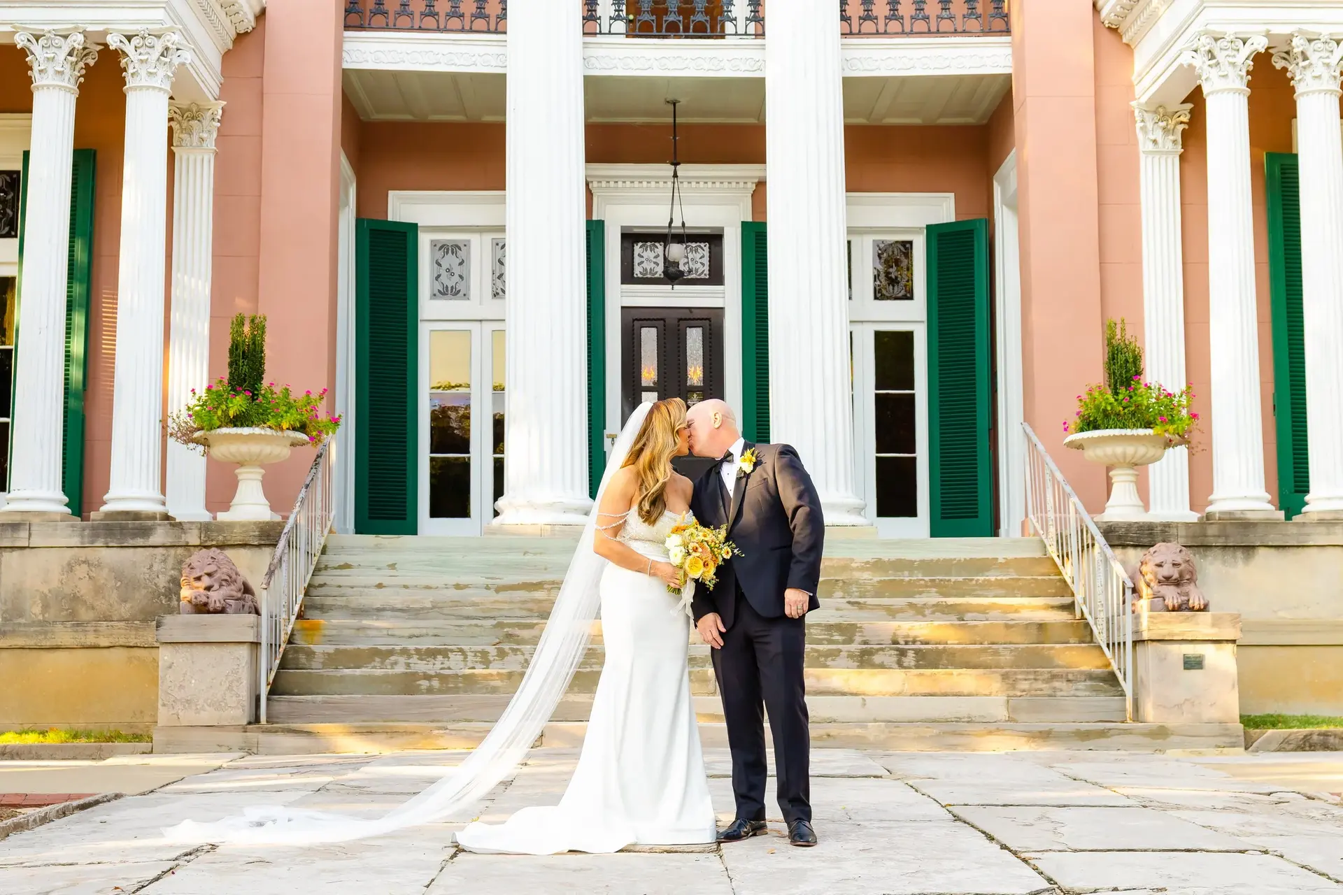 Belmont Mansion elopement photo