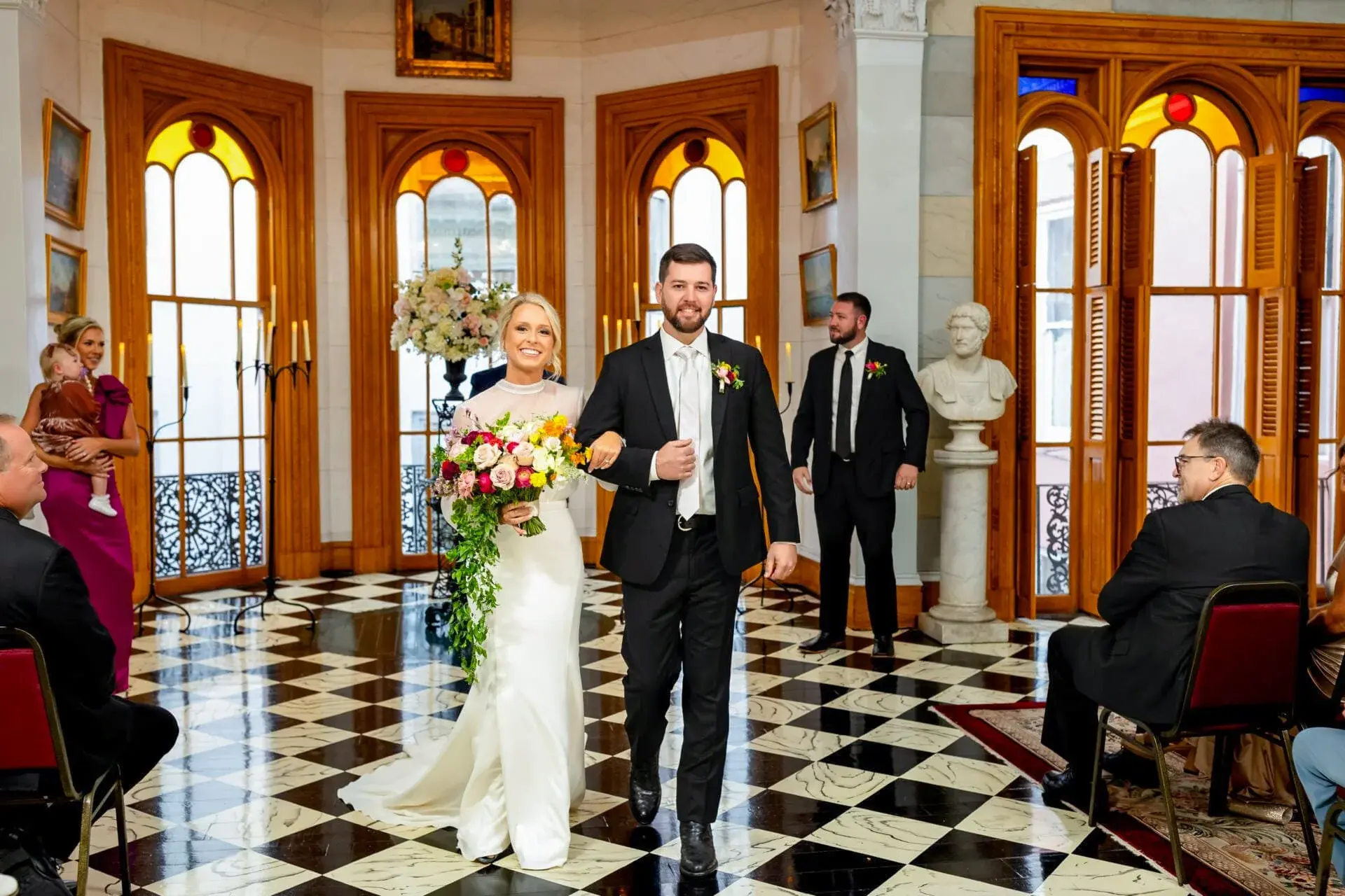 Belmont Mansion elopement photo