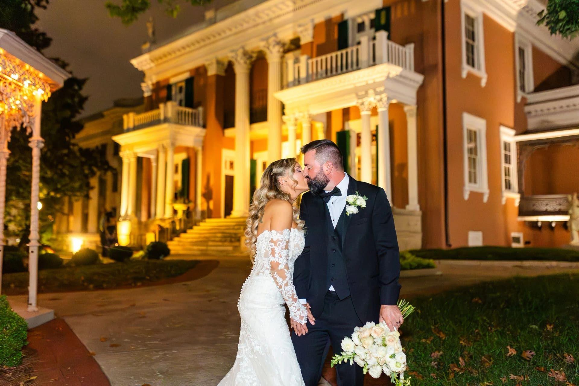 Belmont Mansion elopement photo
