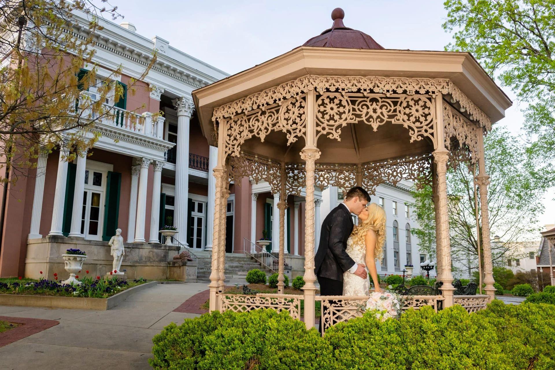 Belmont Mansion elopement photo