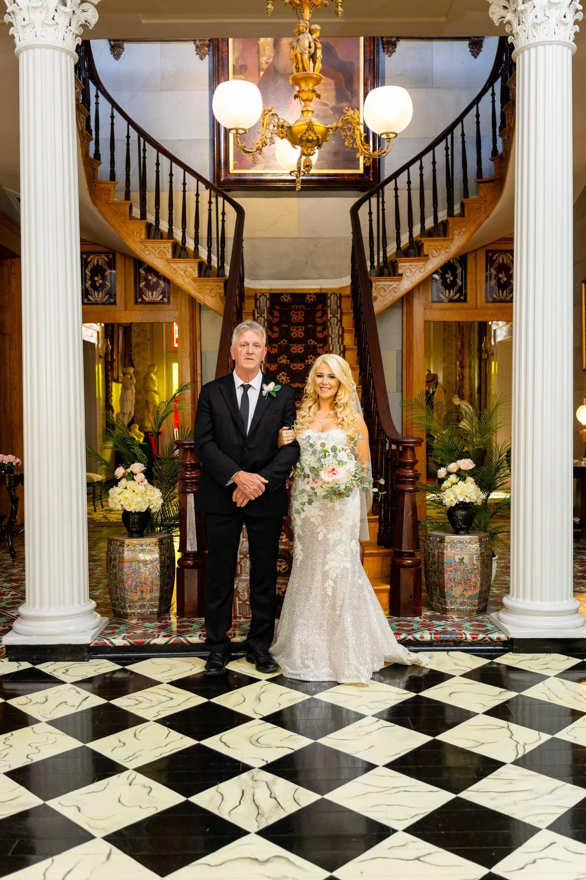 Belmont Mansion elopement photo