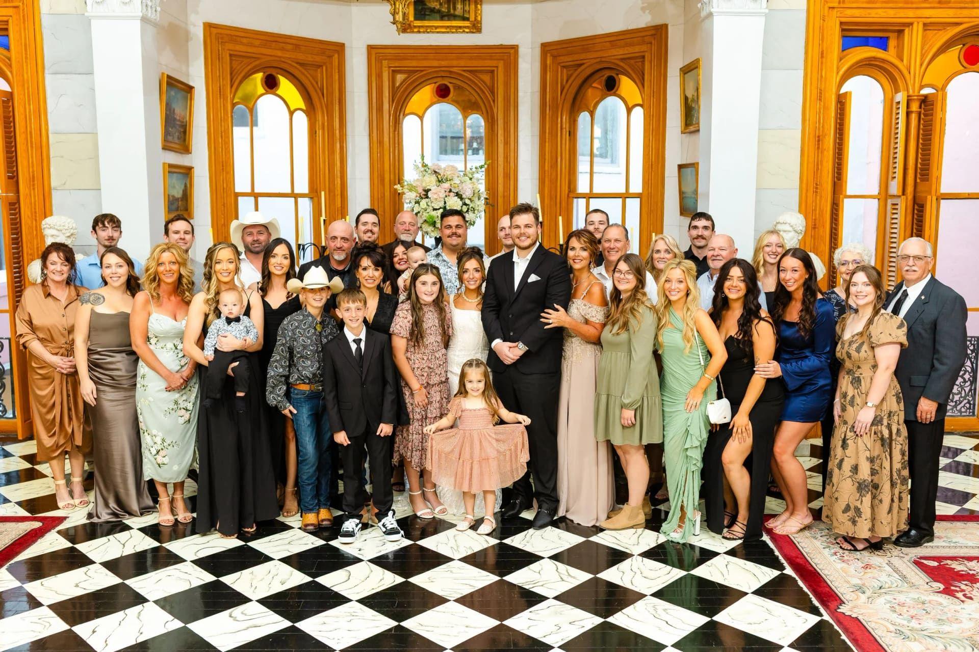 Belmont Mansion elopement photo