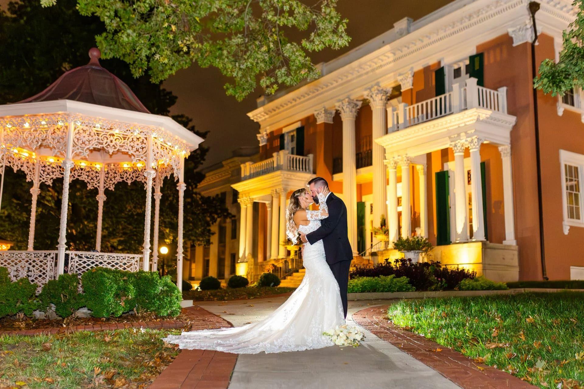 Belmont Mansion elopement photo