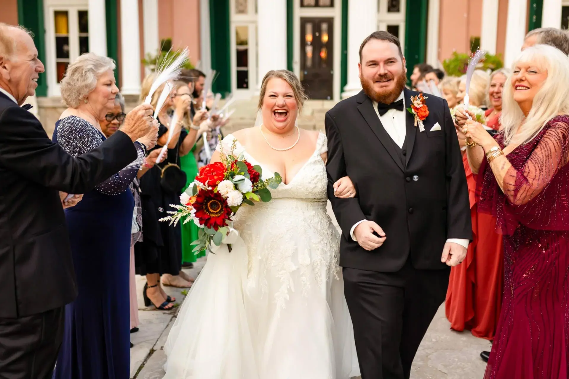 Belmont Mansion elopement photo