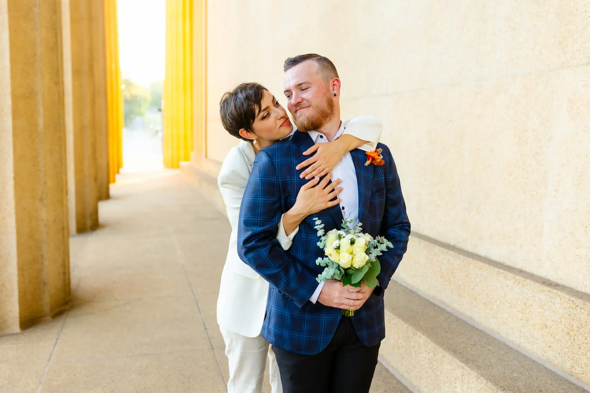 Centennial Park elopement photo