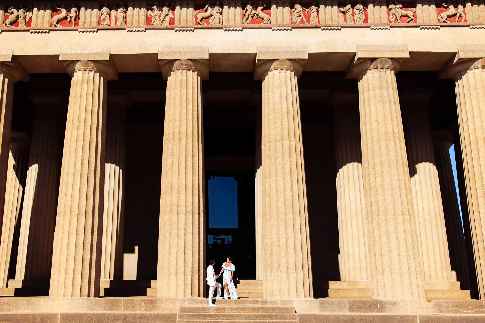 Centennial Park elopement photo
